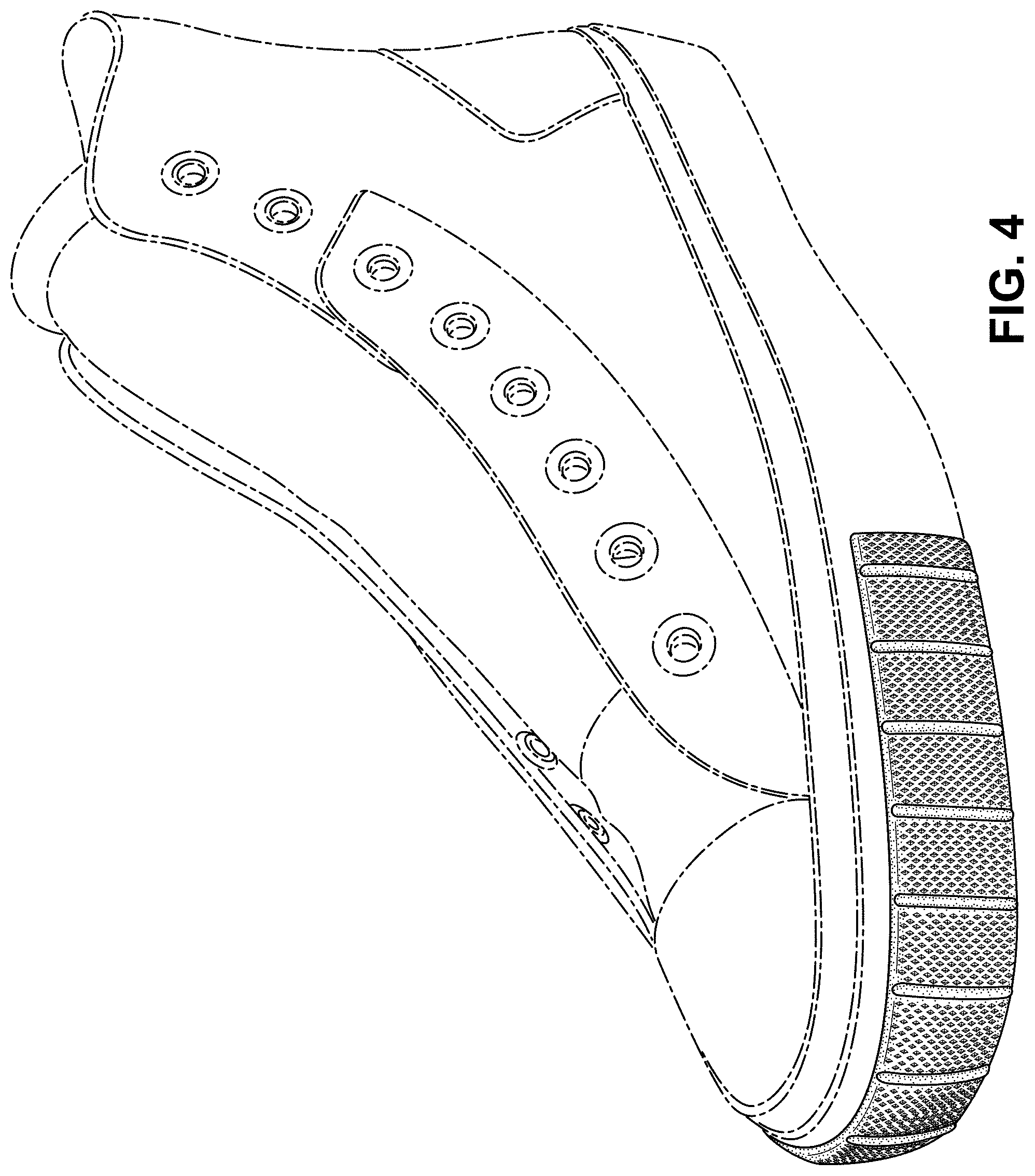 Patent USD1001453 Figure 4 – Shoe