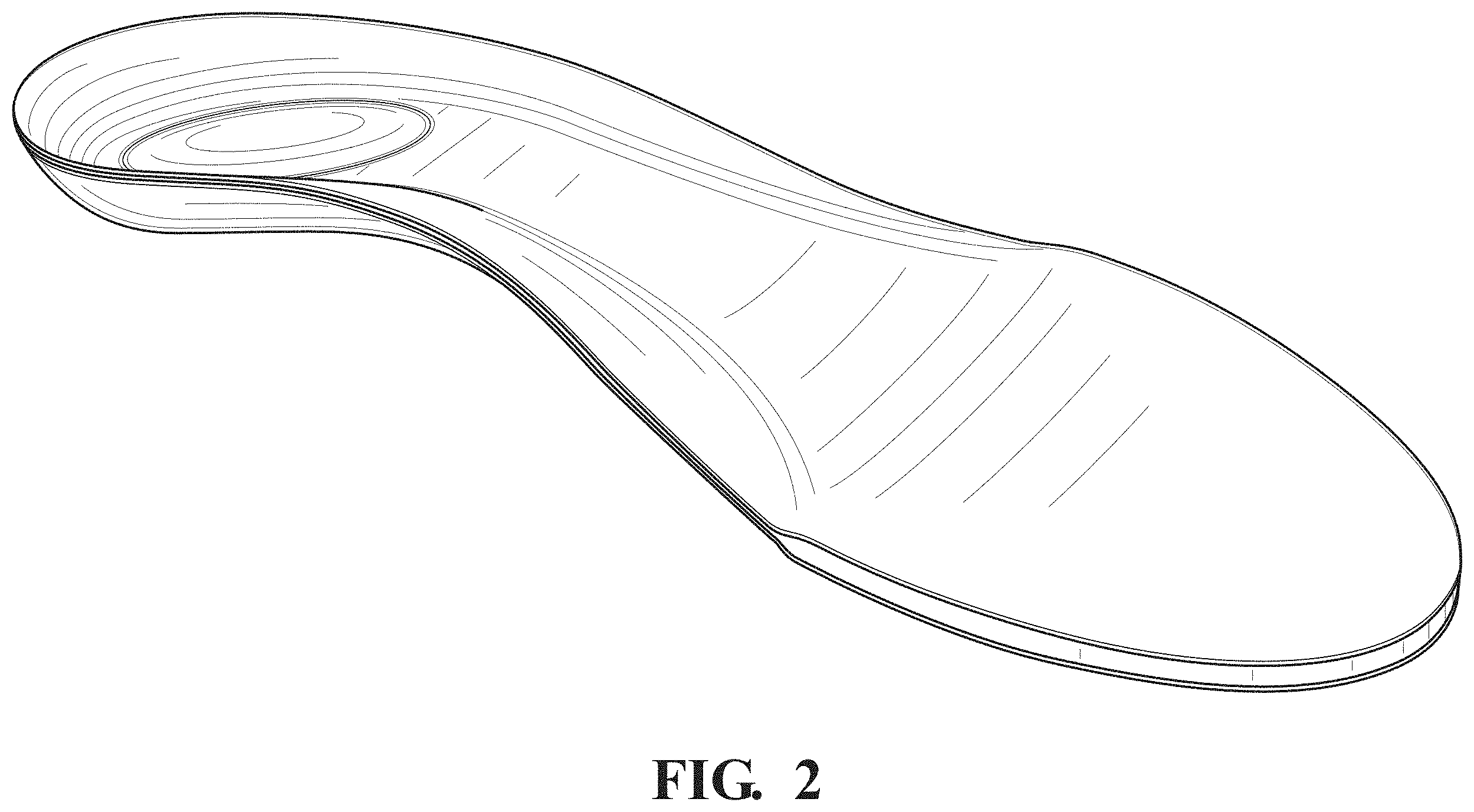 Patent USD1001454 Figure 2 – Insole