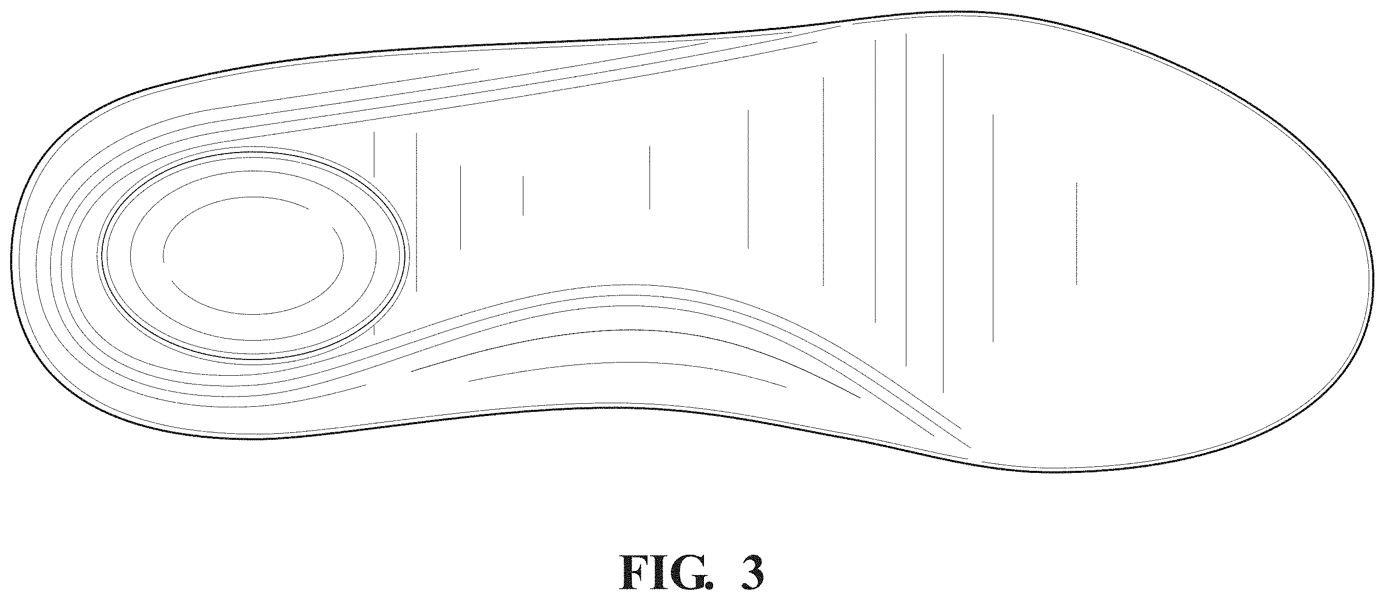 Patent USD1001454 Figure 3 – Insole