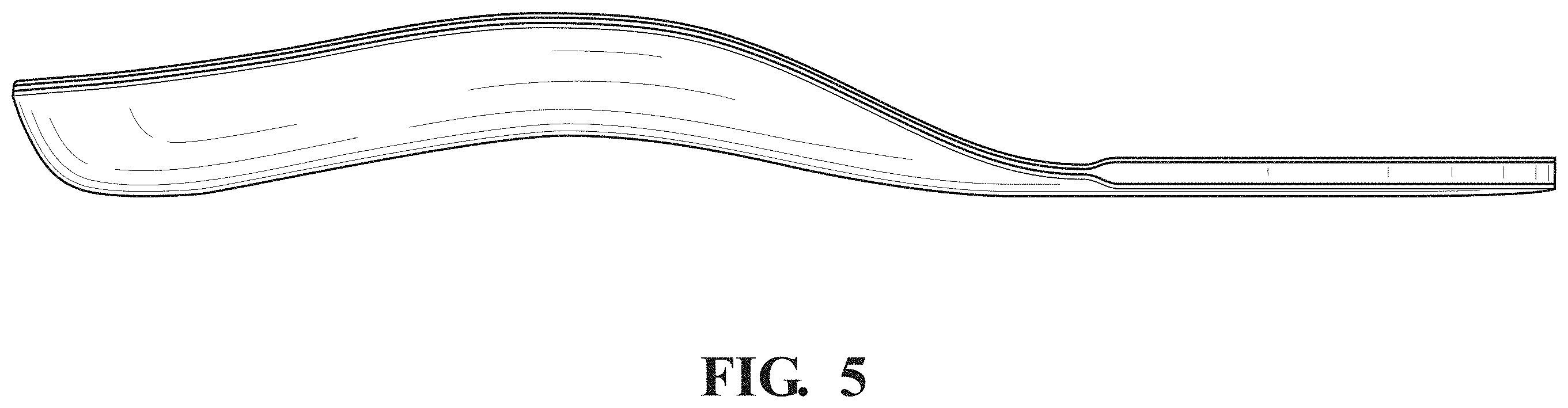 Patent USD1001454 Figure 5 – Insole