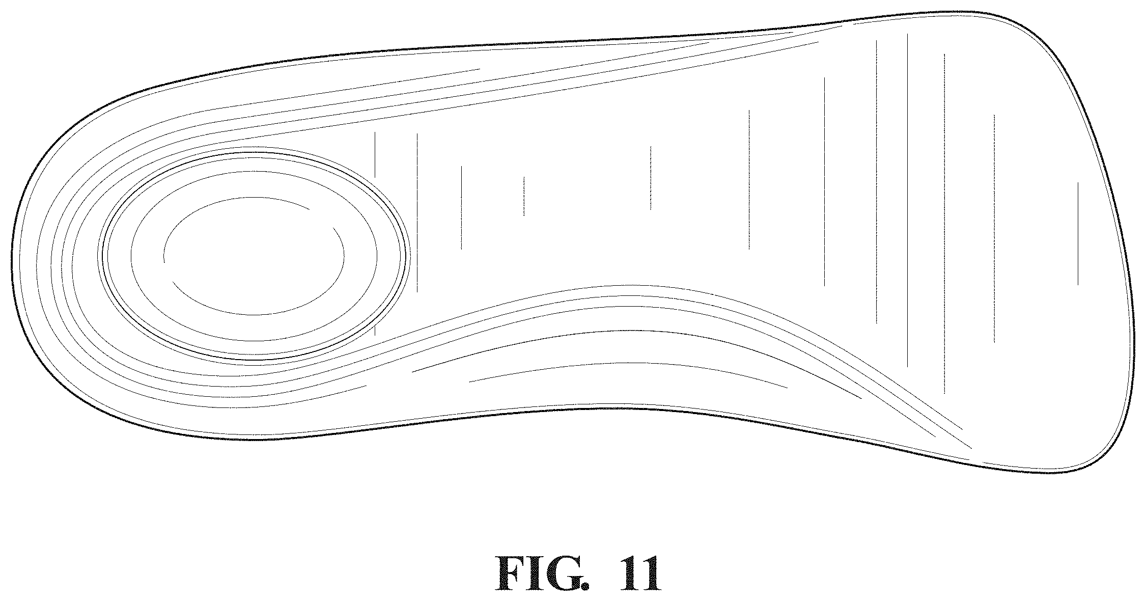 Patent USD1001454 Figure 10 – Insole