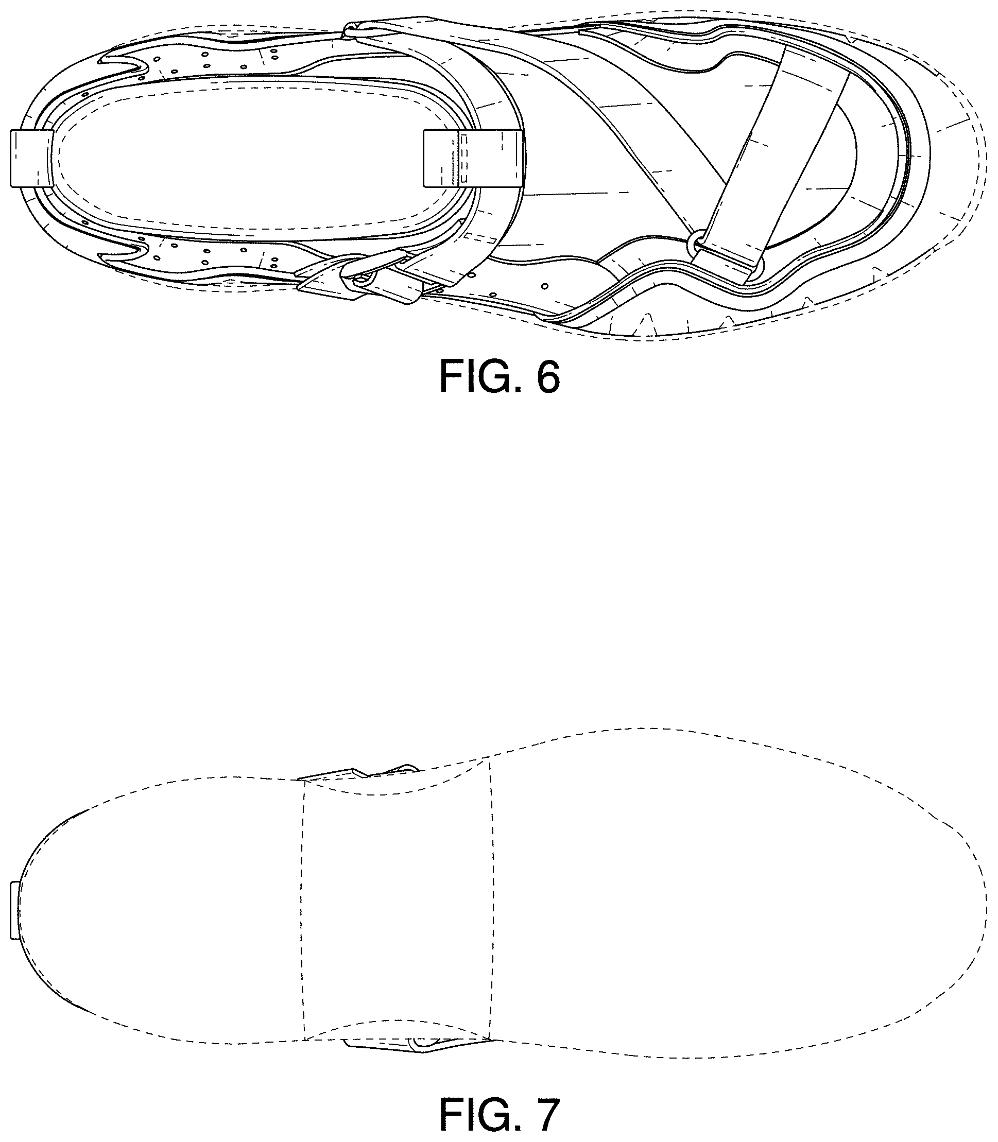 Patent USD1001455 Figure 3 – Footwear upper