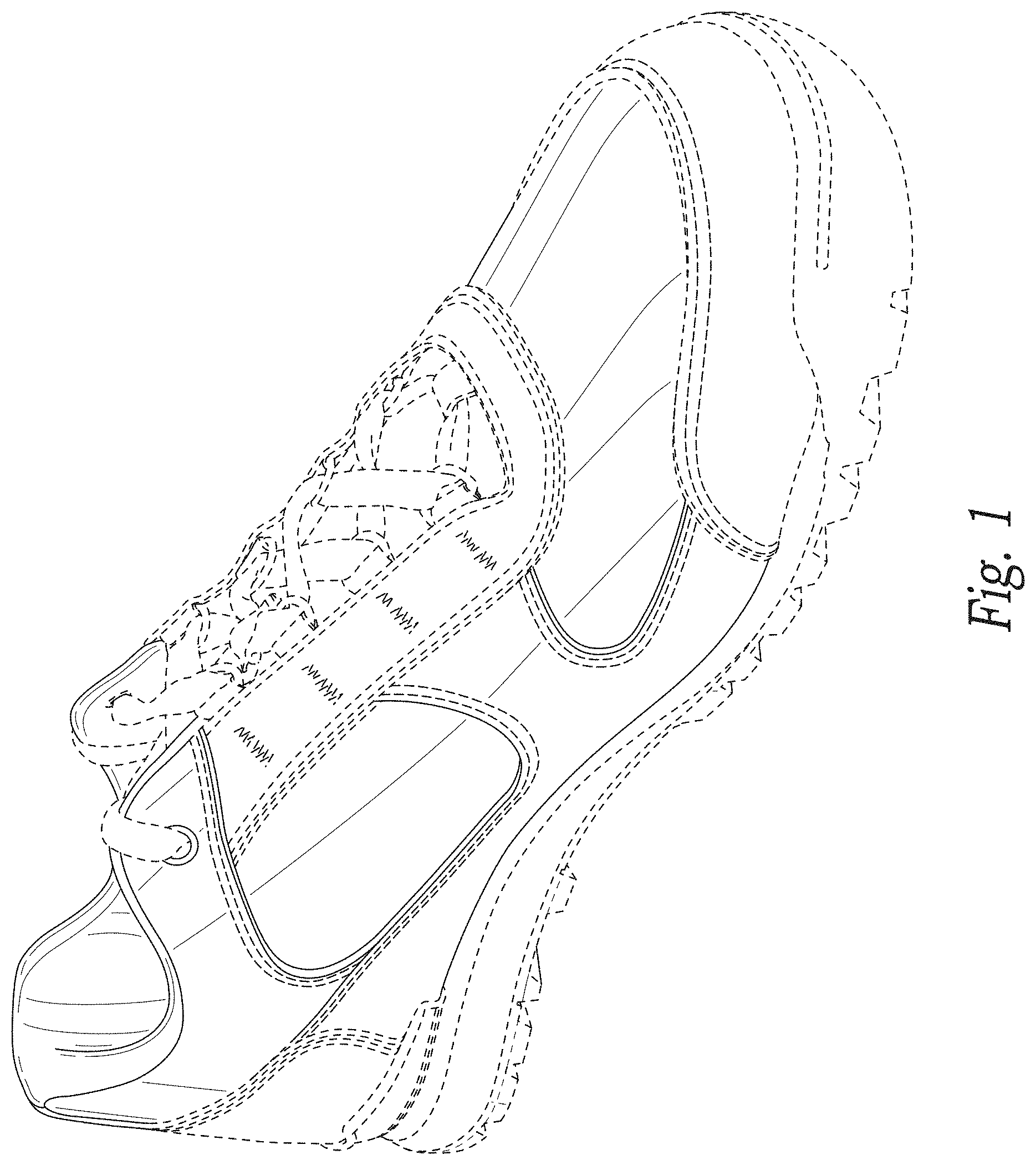 Patent USD1001459 Figure 1 – Shoe