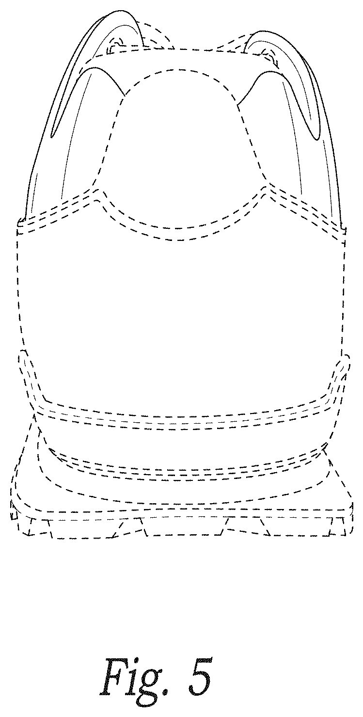 Patent USD1001459 Figure 5 – Shoe
