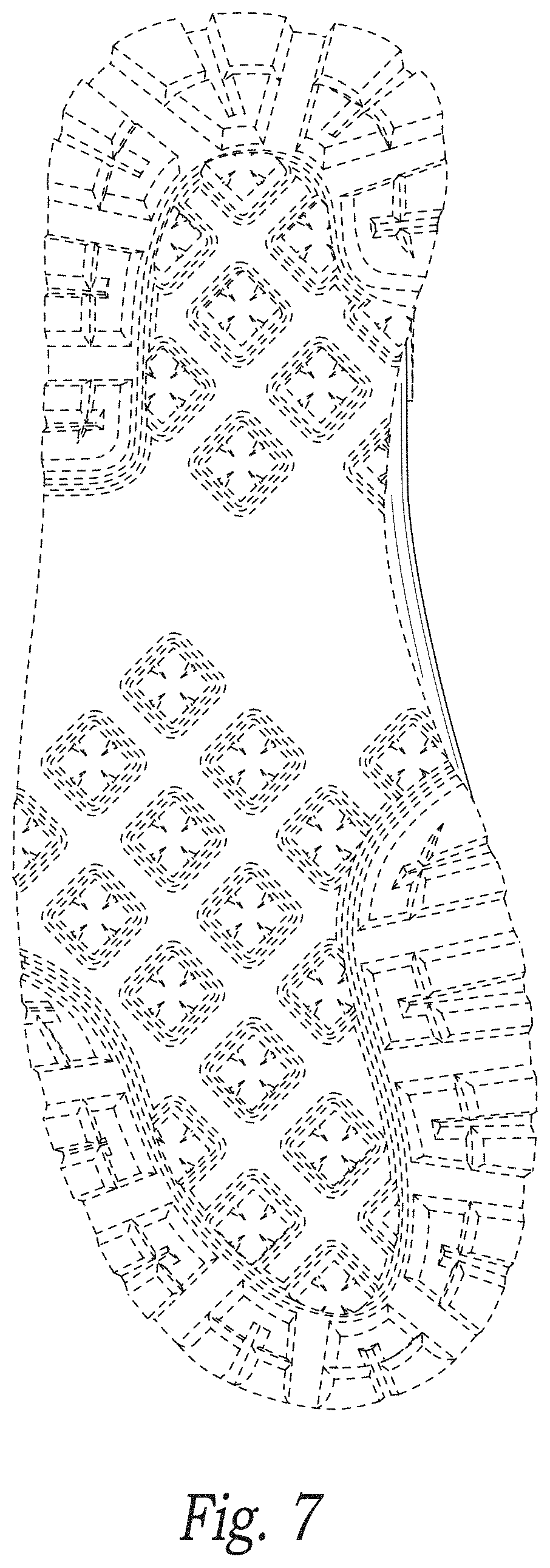 Patent USD1001459 Figure 7 – Shoe