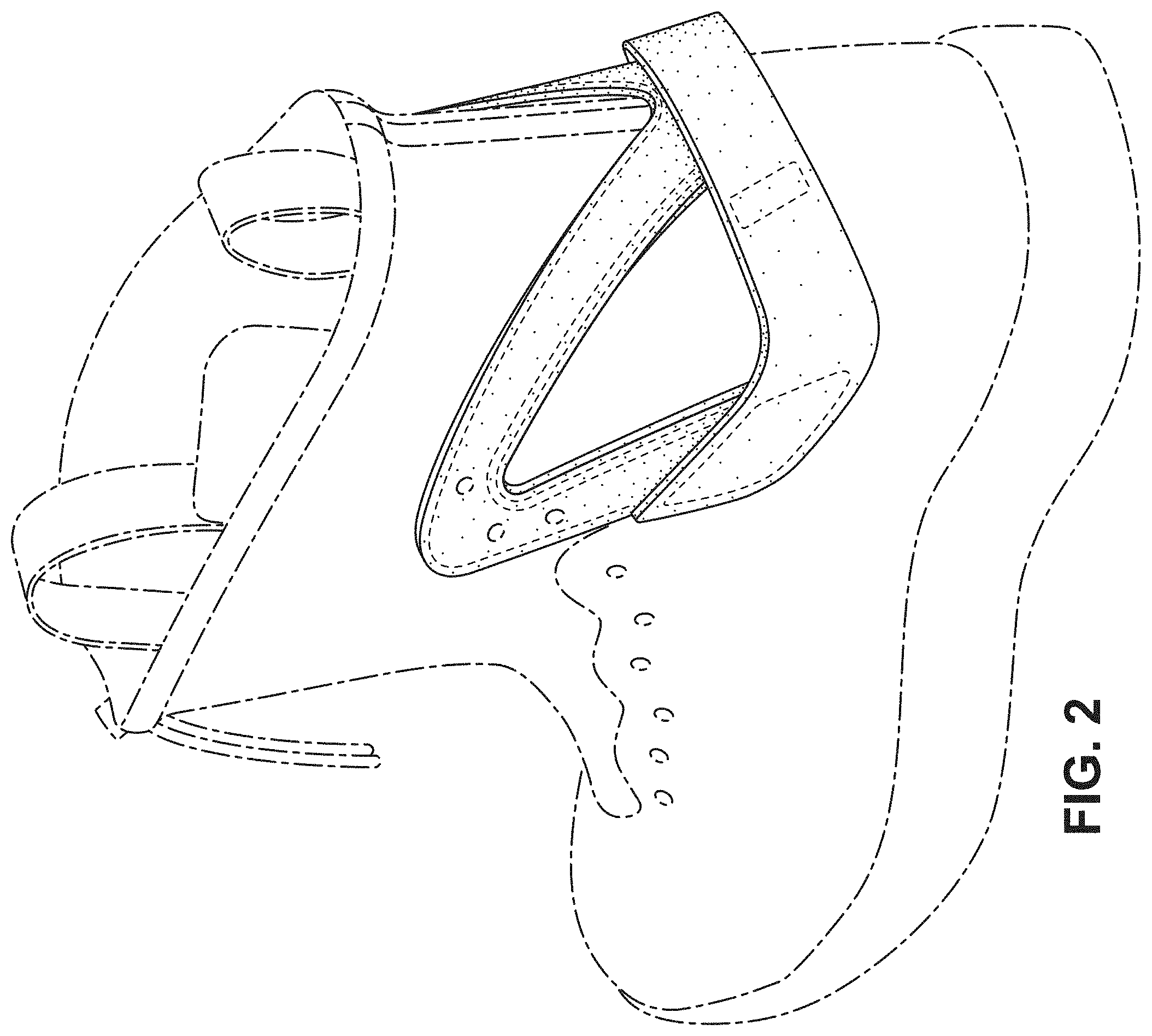 Patent USD1001461 Figure 2 – Shoe