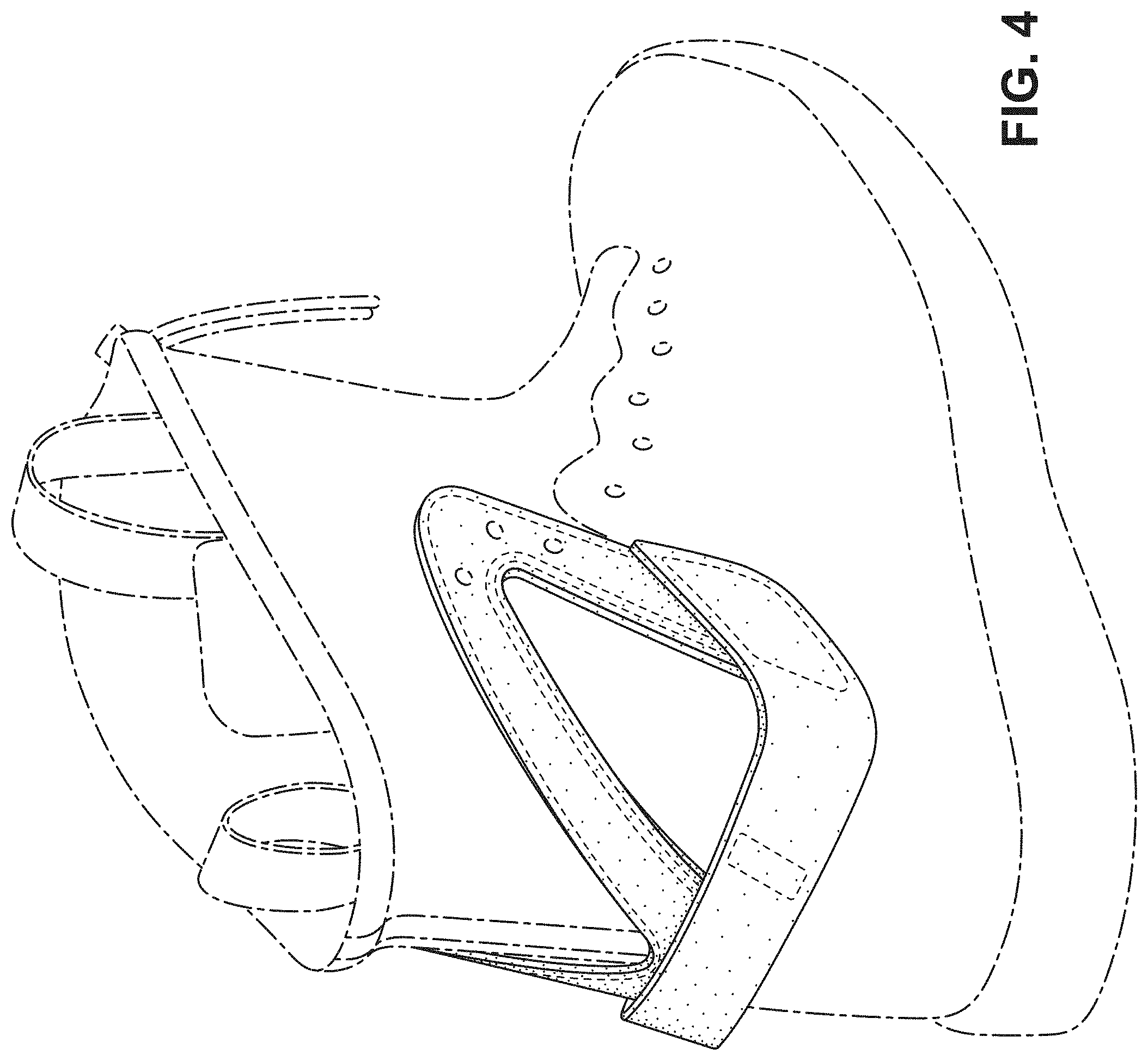 Patent USD1001461 Figure 4 – Shoe