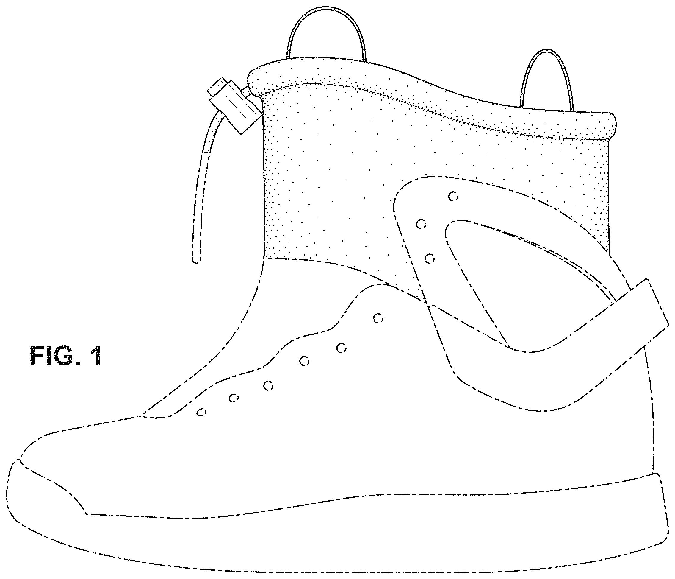 Patent USD1001462 Figure 1 – Shoe