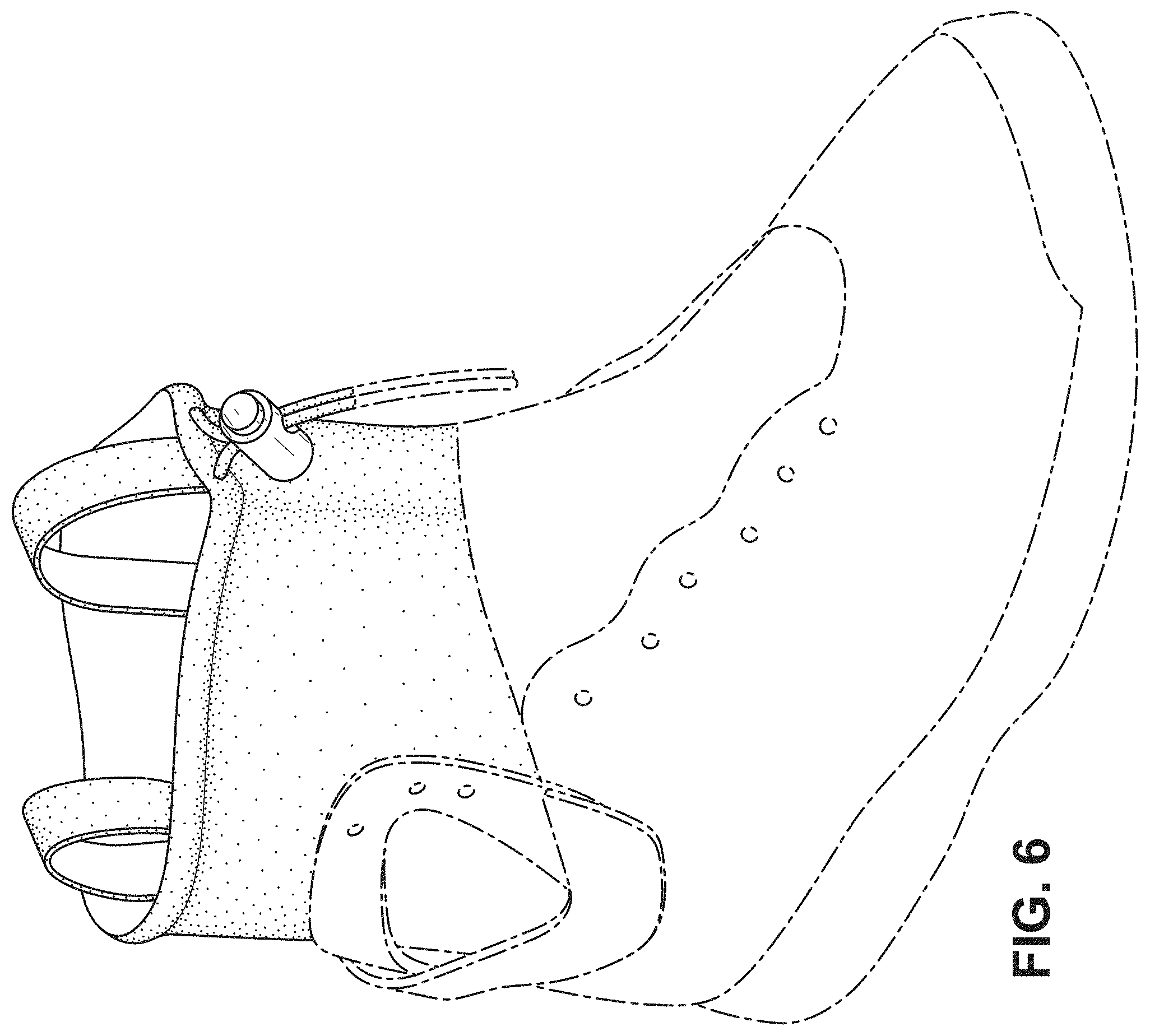 Patent USD1001462 Figure 6 – Shoe