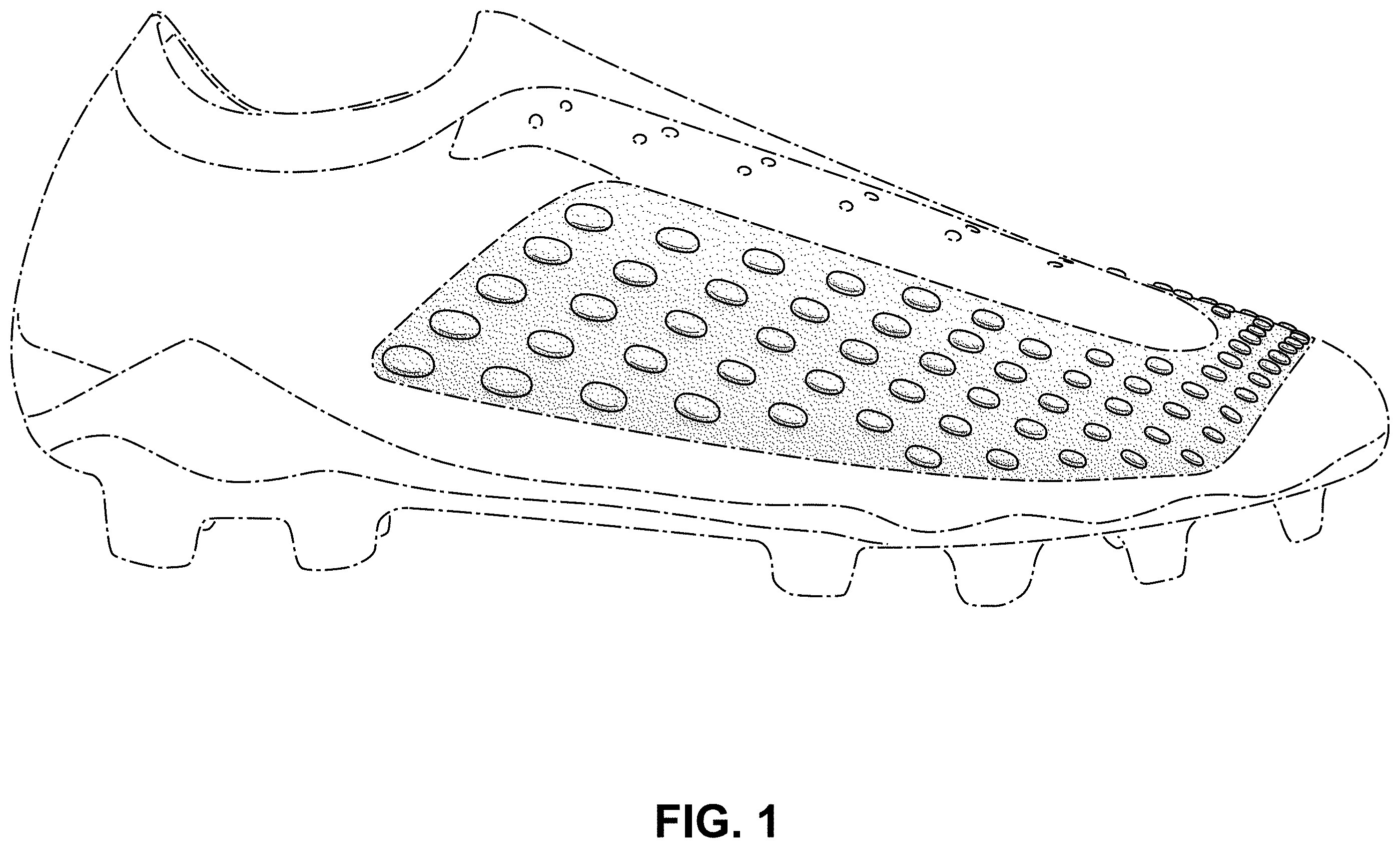 Patent USD1001465 Figure 1 – Shoe