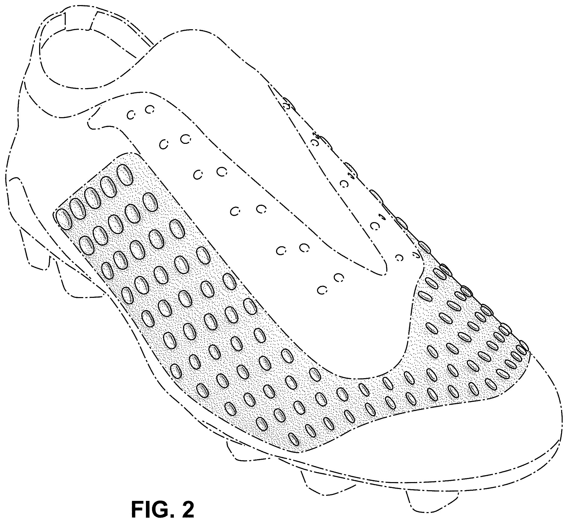Patent USD1001465 Figure 2 – Shoe
