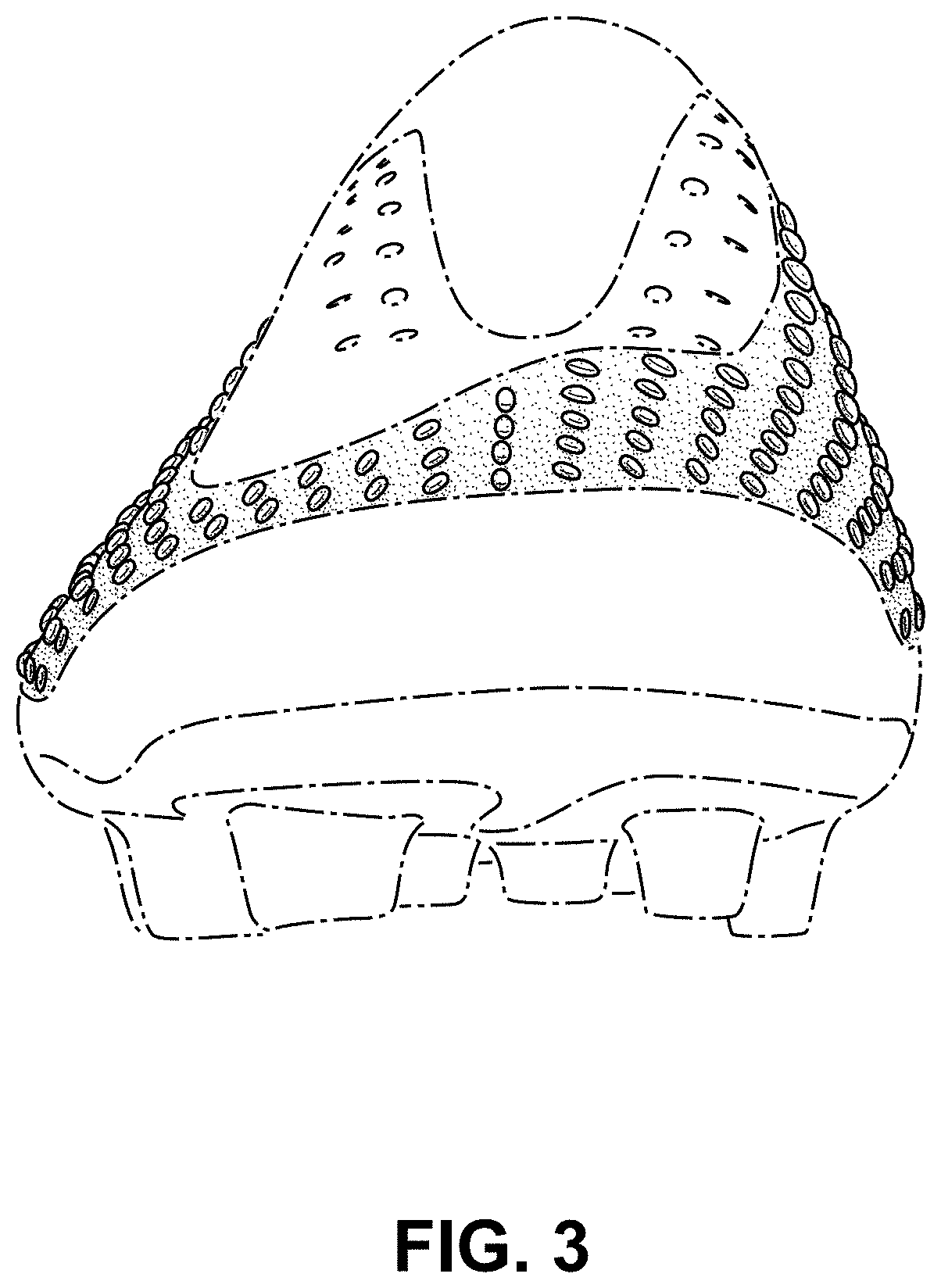 Patent USD1001465 Figure 3 – Shoe