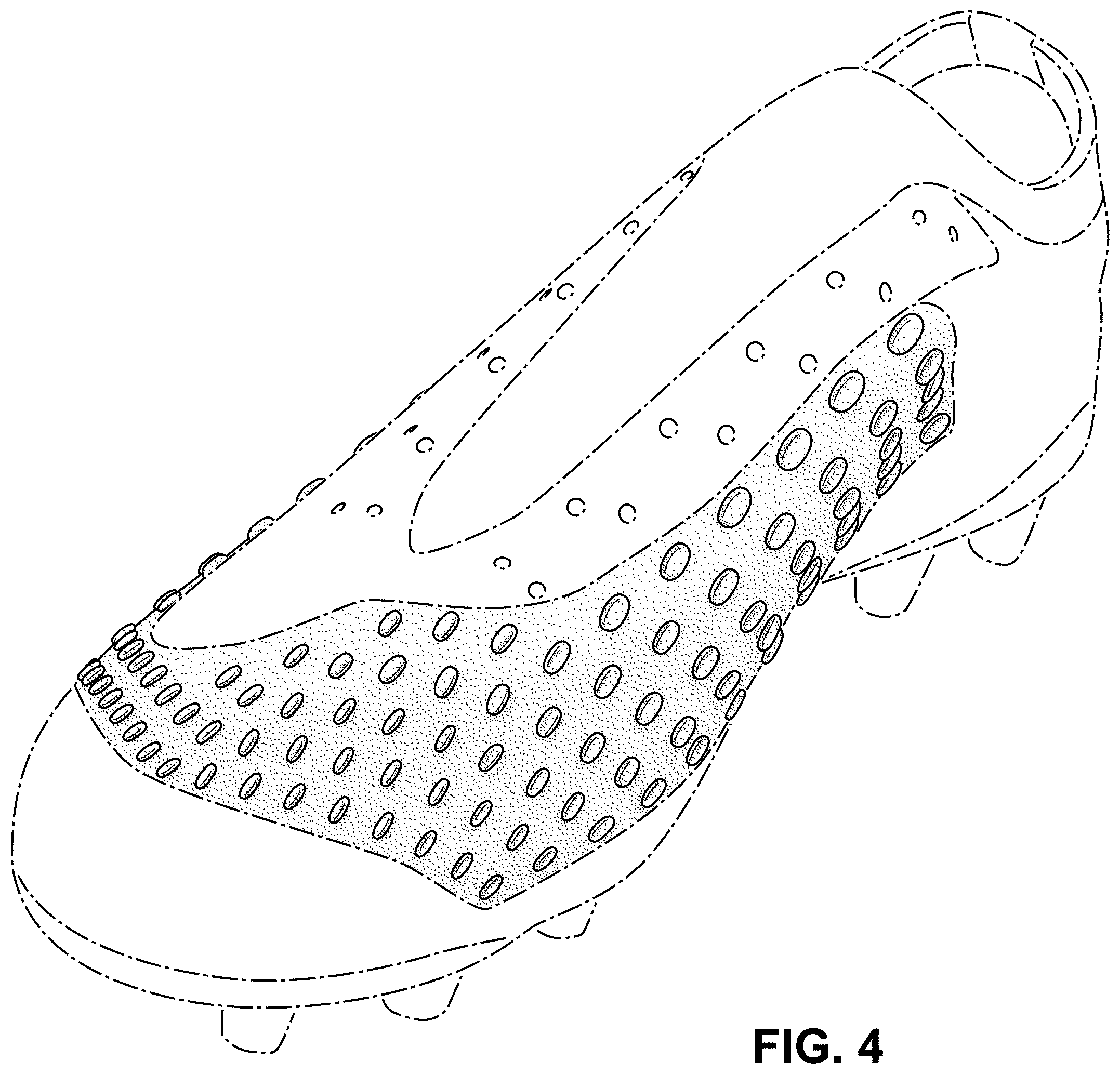 Patent USD1001465 Figure 4 – Shoe