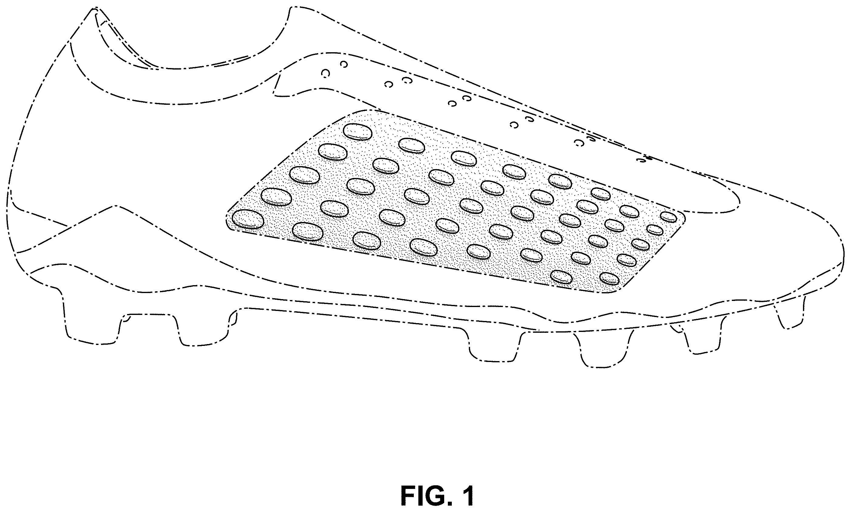 Patent USD1001466 Figure 1 – Shoe