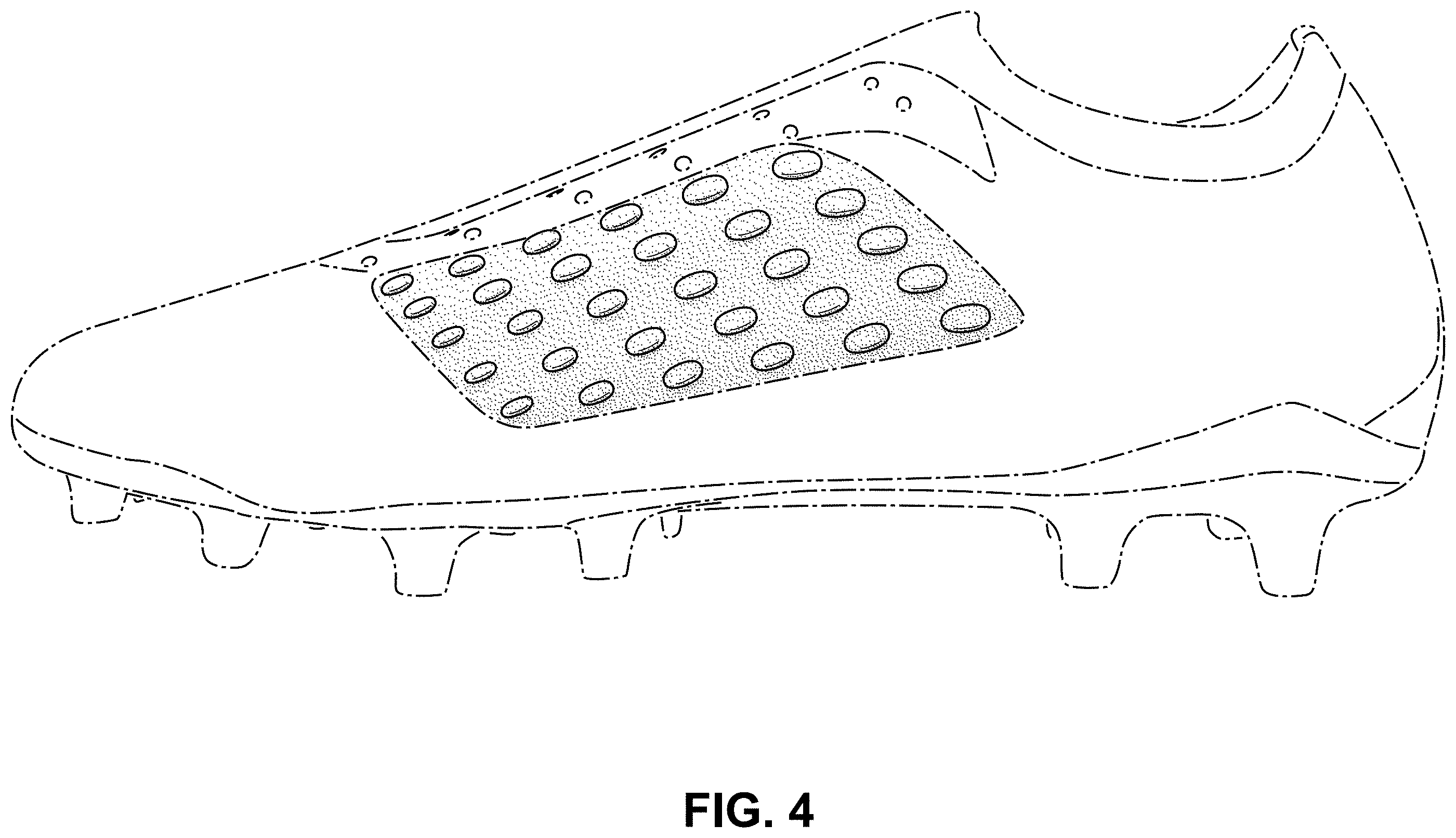 Patent USD1001466 Figure 4 – Shoe