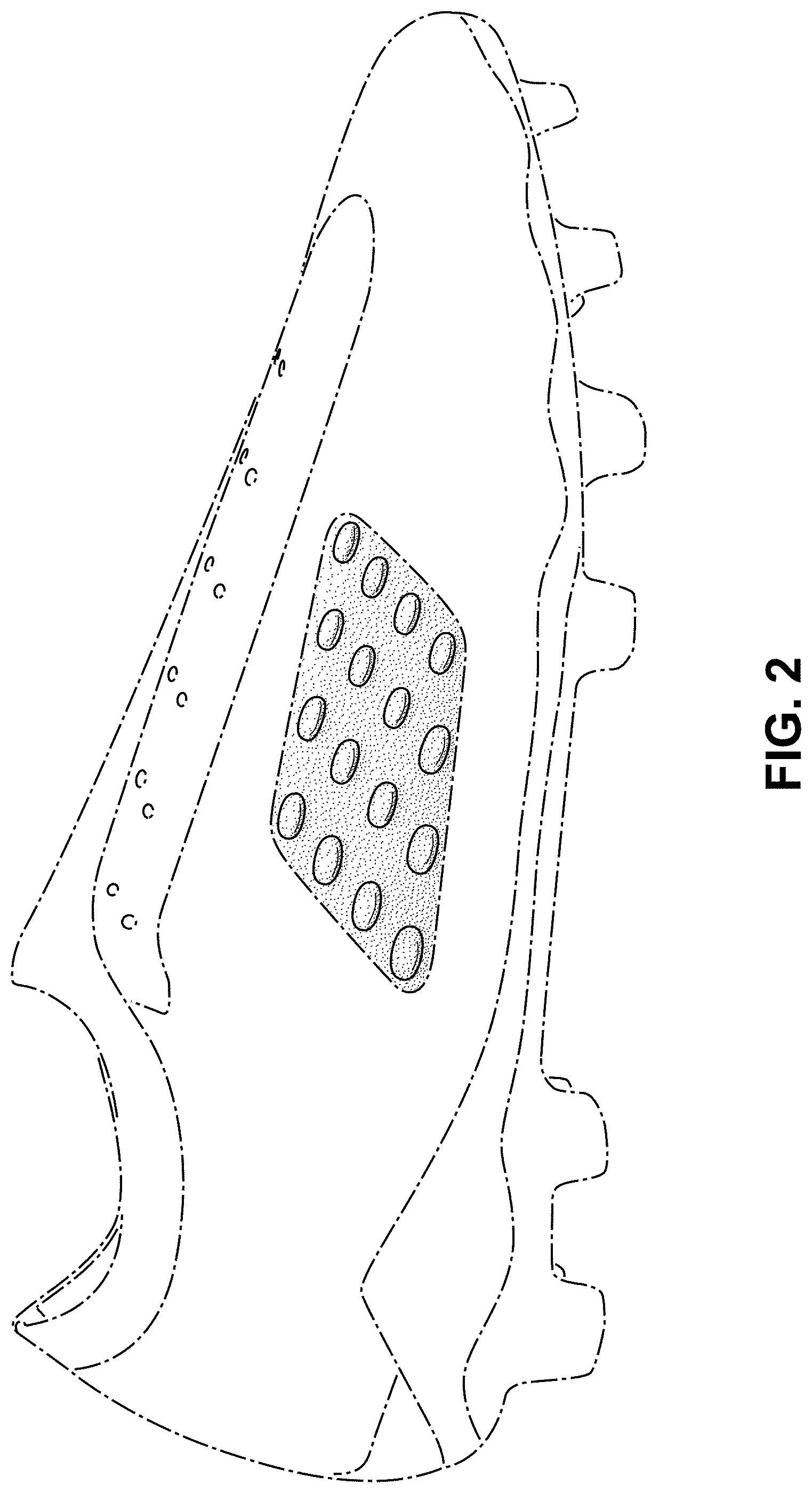 Patent USD1001468 Figure 2 – Shoe