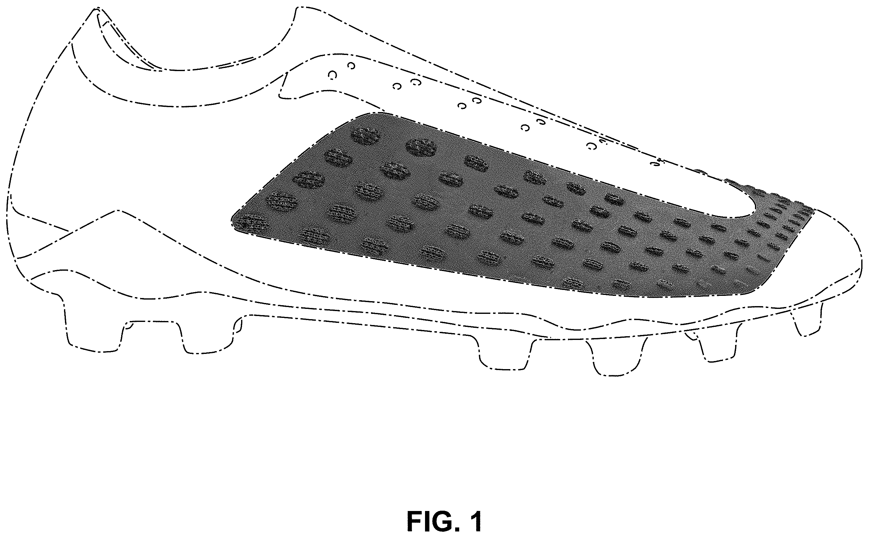Patent USD1001469 Figure 1 – Shoe