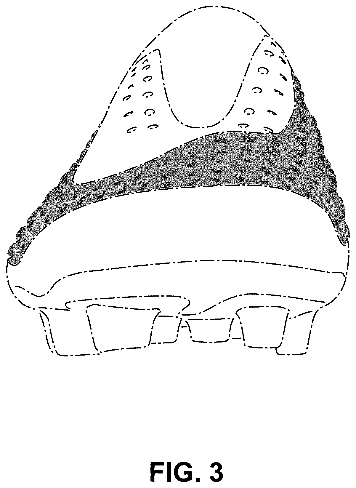 Patent USD1001469 Figure 3 – Shoe
