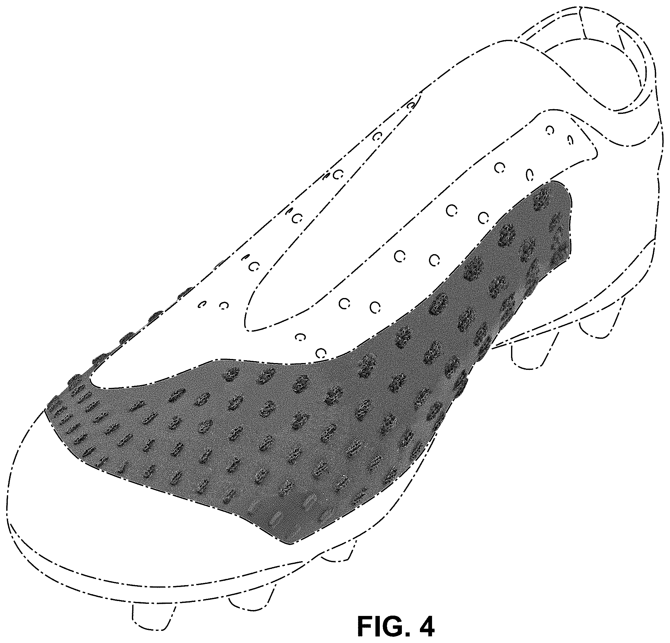 Patent USD1001469 Figure 4 – Shoe
