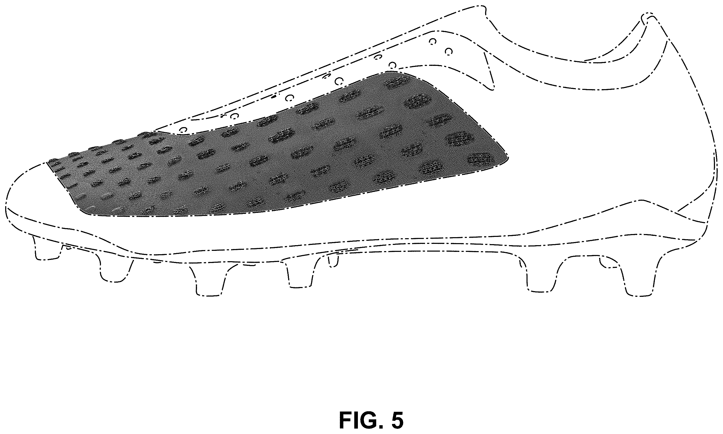 Patent USD1001469 Figure 5 – Shoe