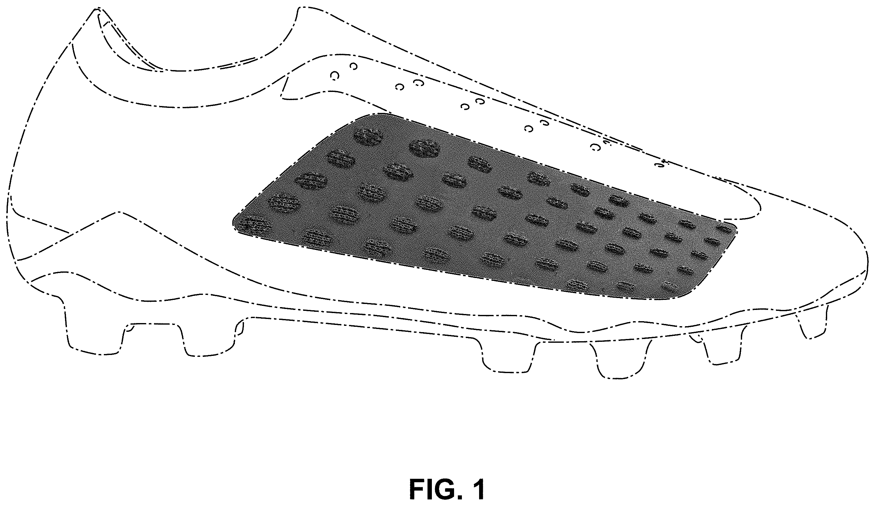 Patent USD1001470 Figure 1 – Shoe
