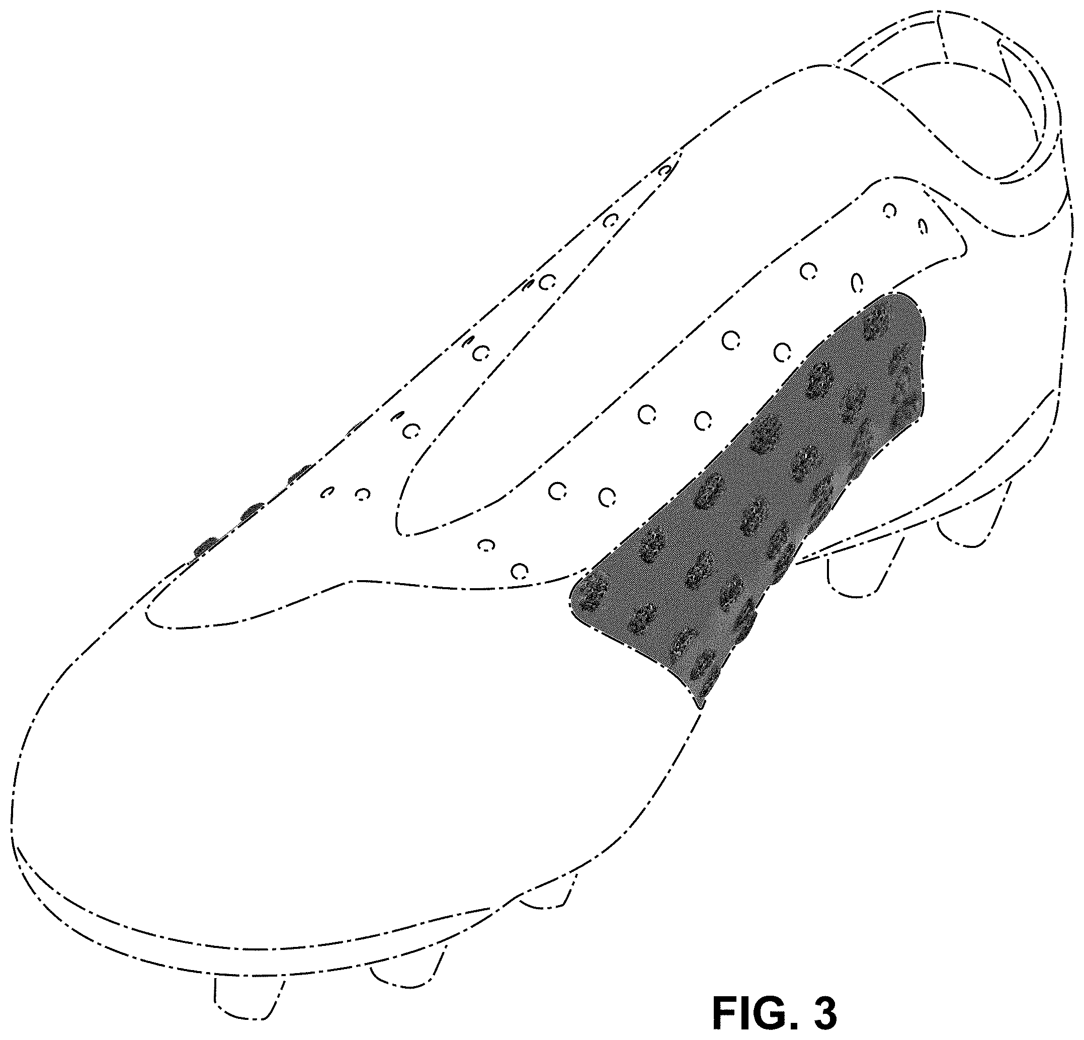 Patent USD1001470 Figure 3 – Shoe