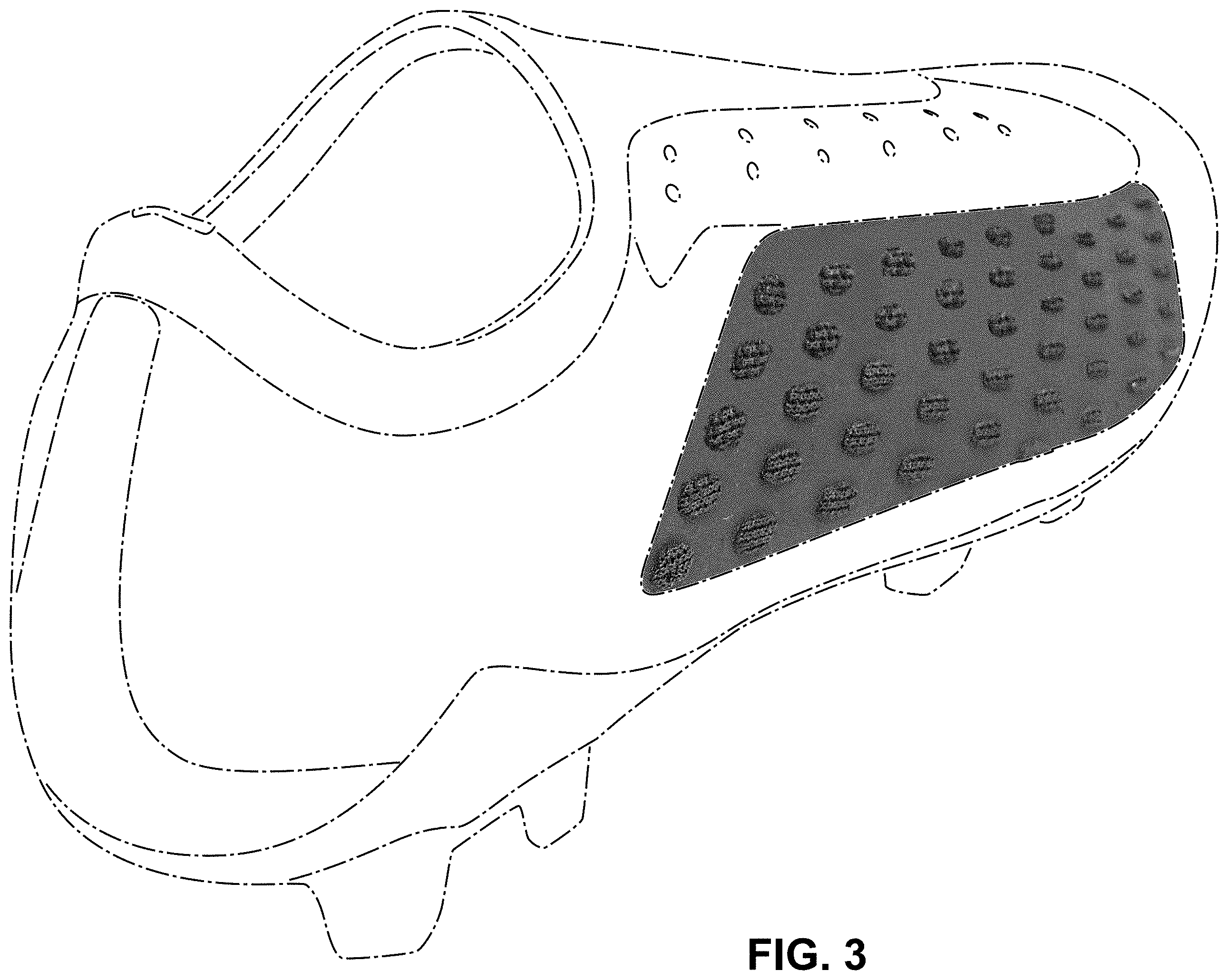 Patent USD1001471 Figure 3 – Shoe