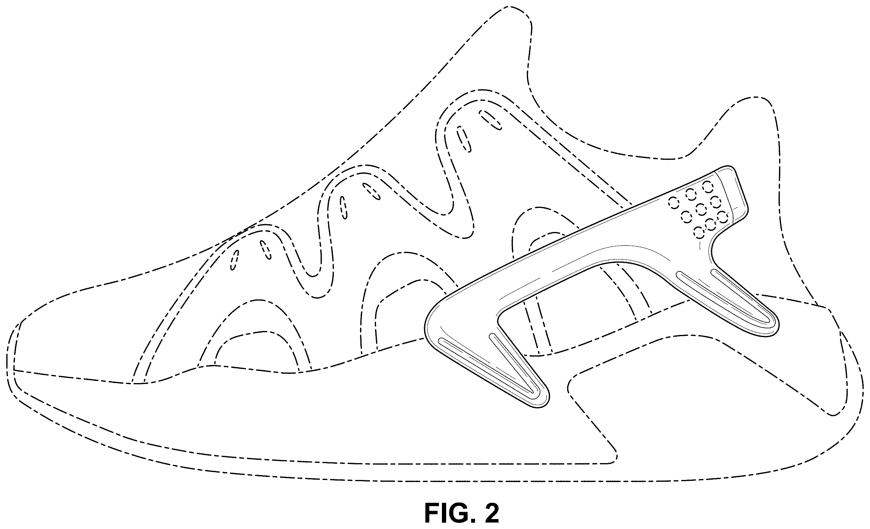 Patent USD1001473 Figure 2 – Shoe