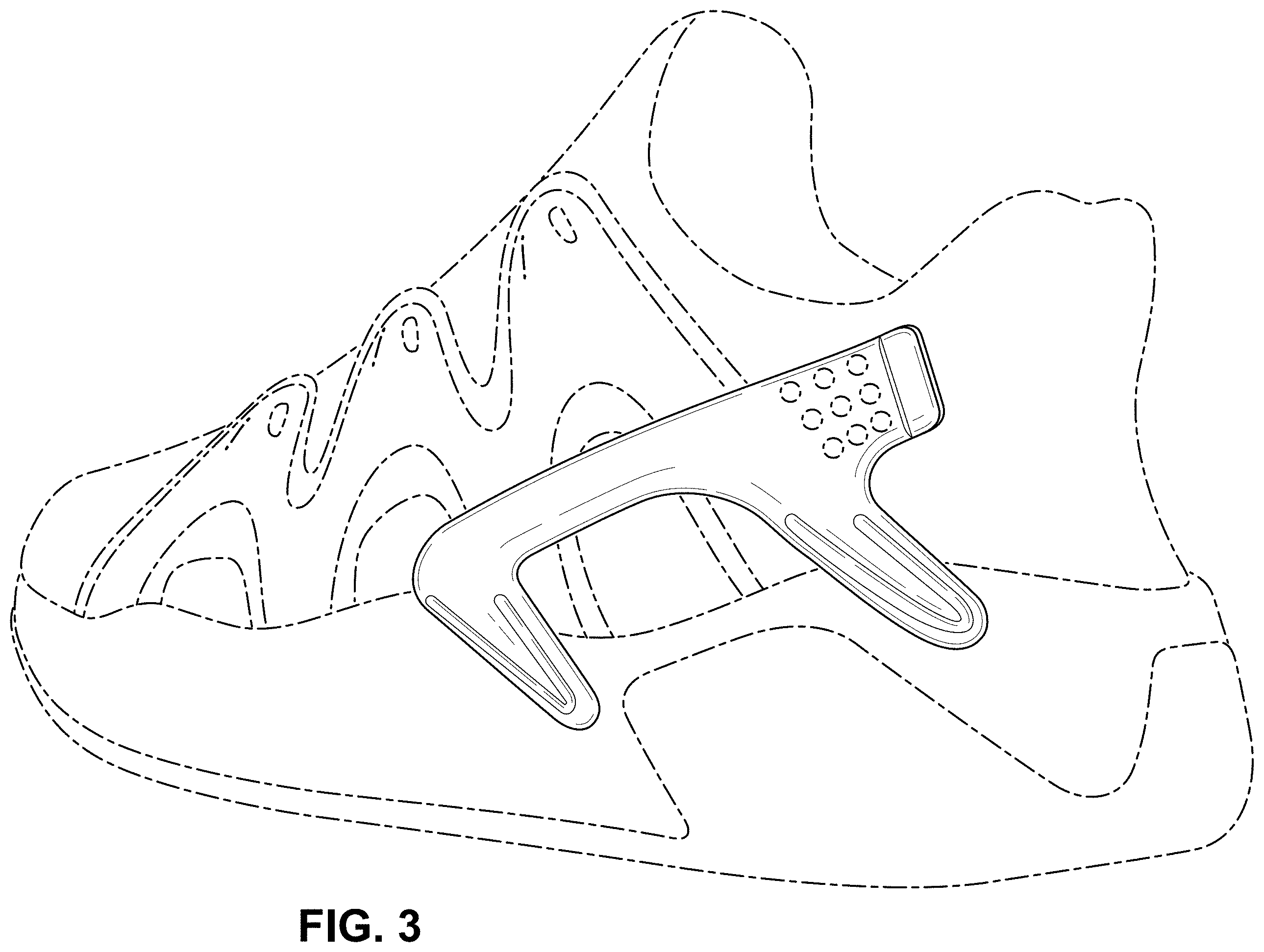 Patent USD1001473 Figure 3 – Shoe