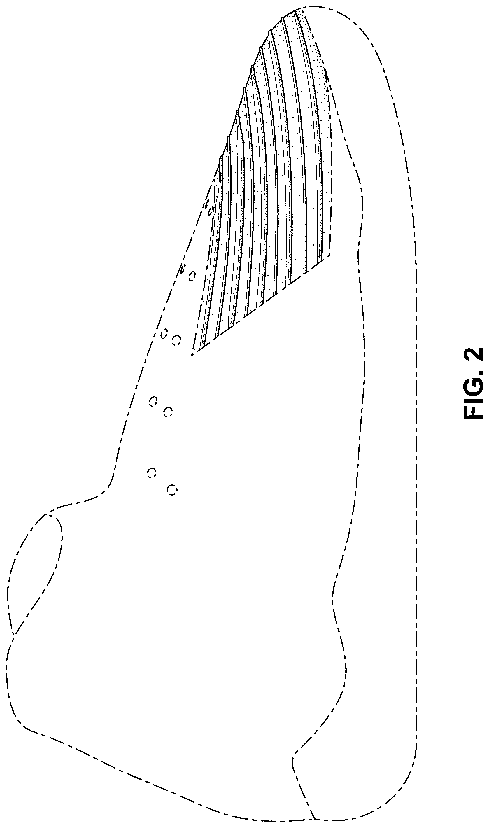 Patent USD1001474 Figure 2 – Shoe