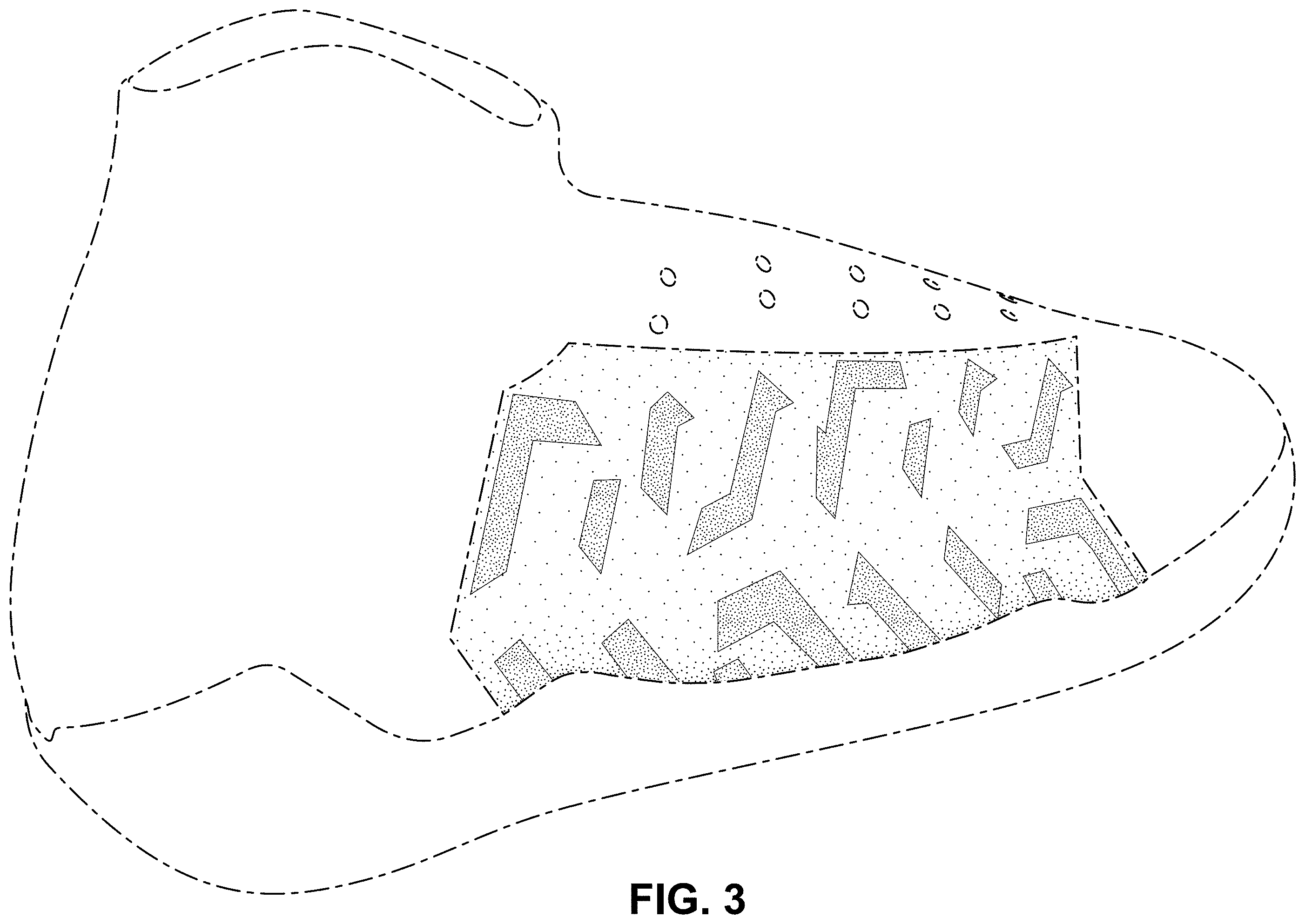 Patent USD1001476 Figure 3 – Shoe