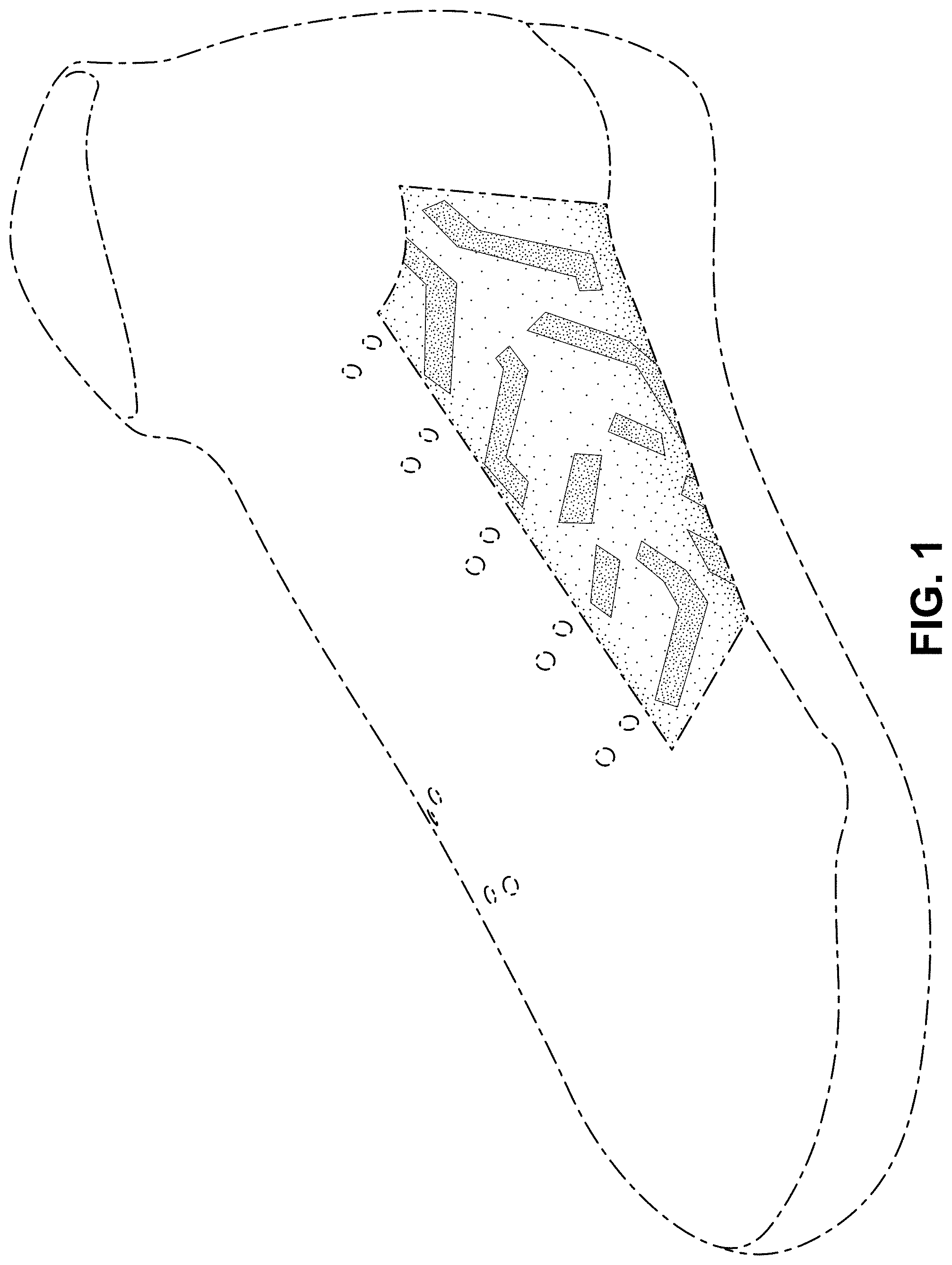 Patent USD1001477 — Shoe — Figure 1