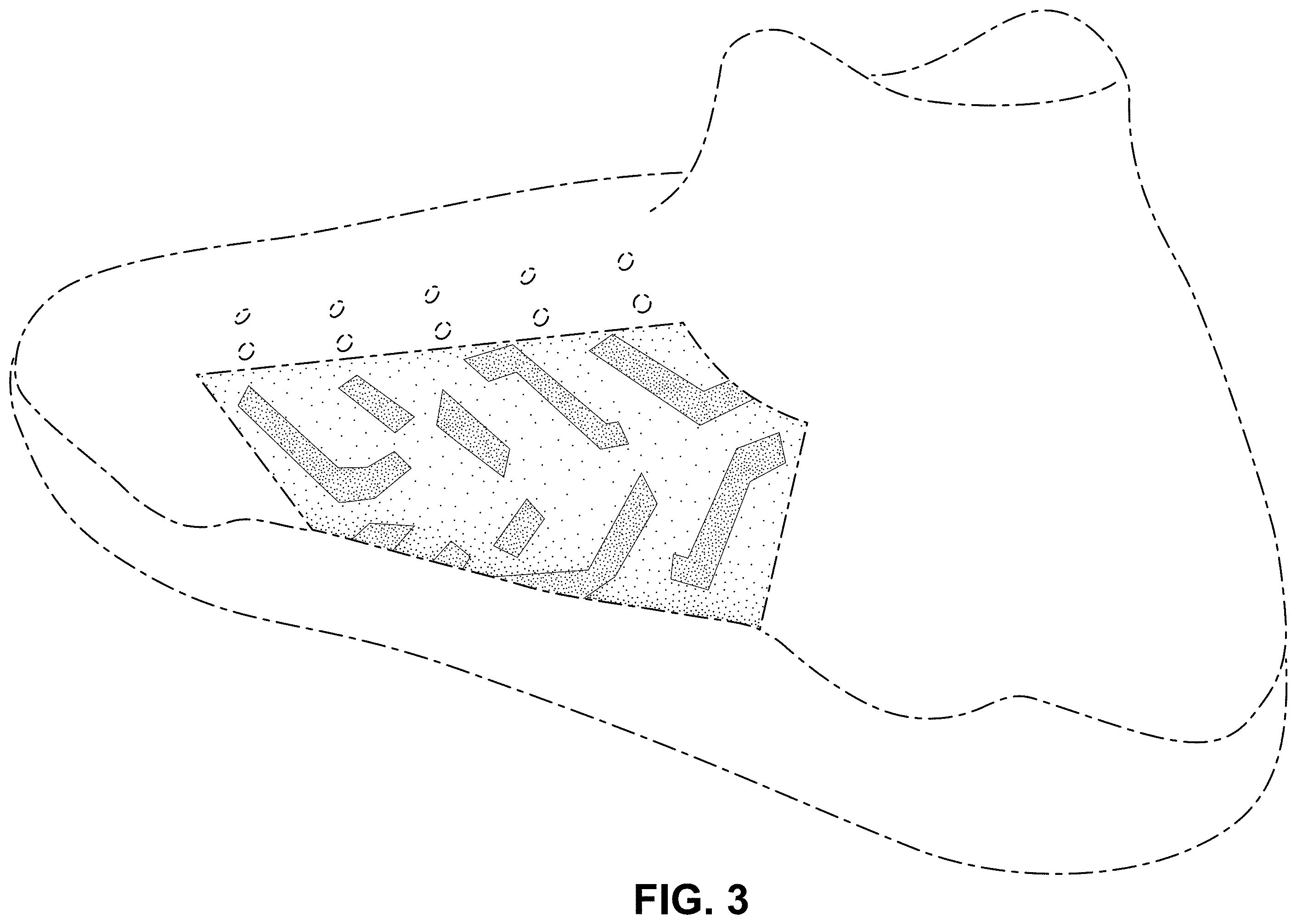Patent USD1001477 Figure 3 – Shoe