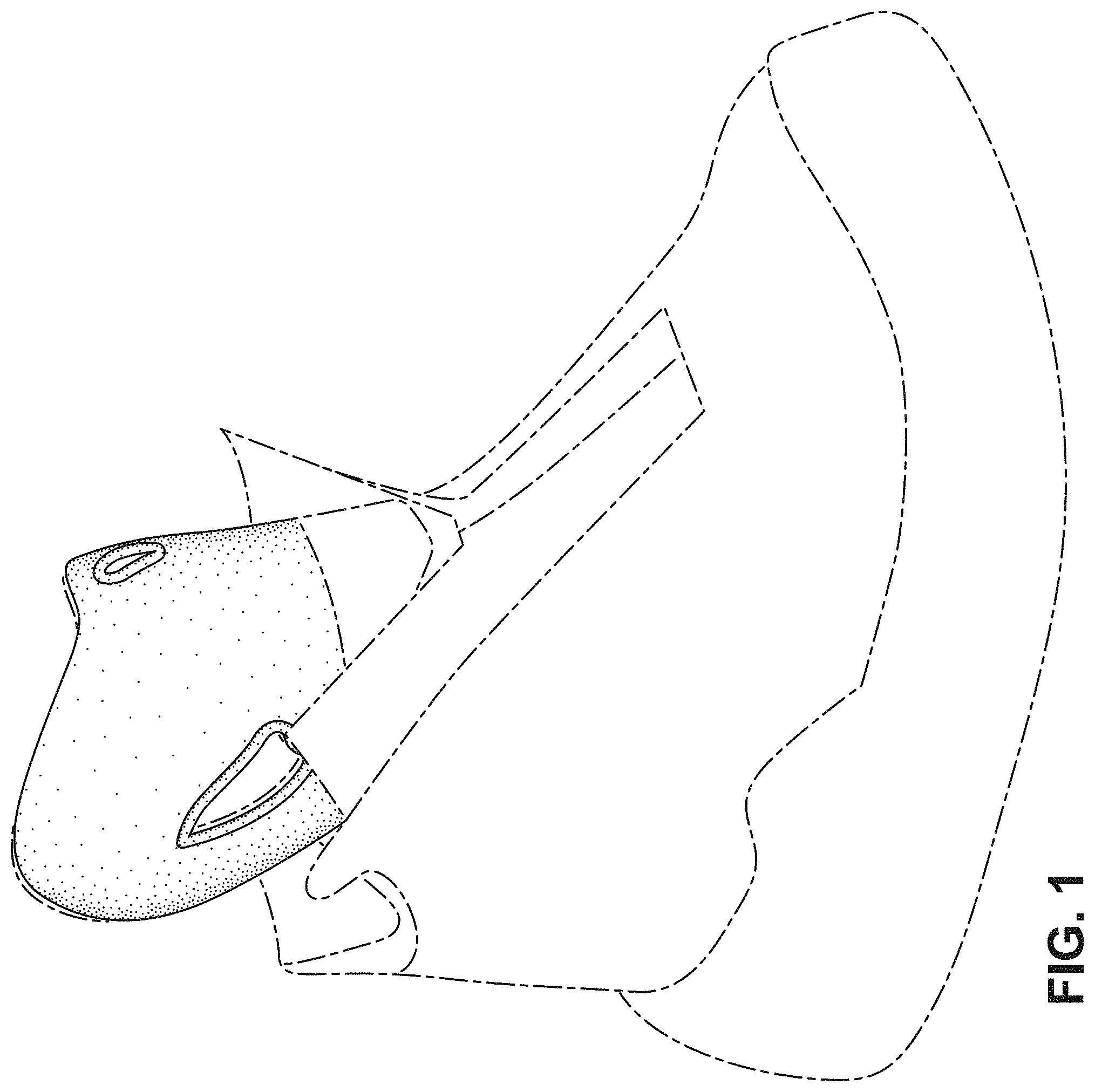 Patent USD1001479 Figure 1 – Shoe
