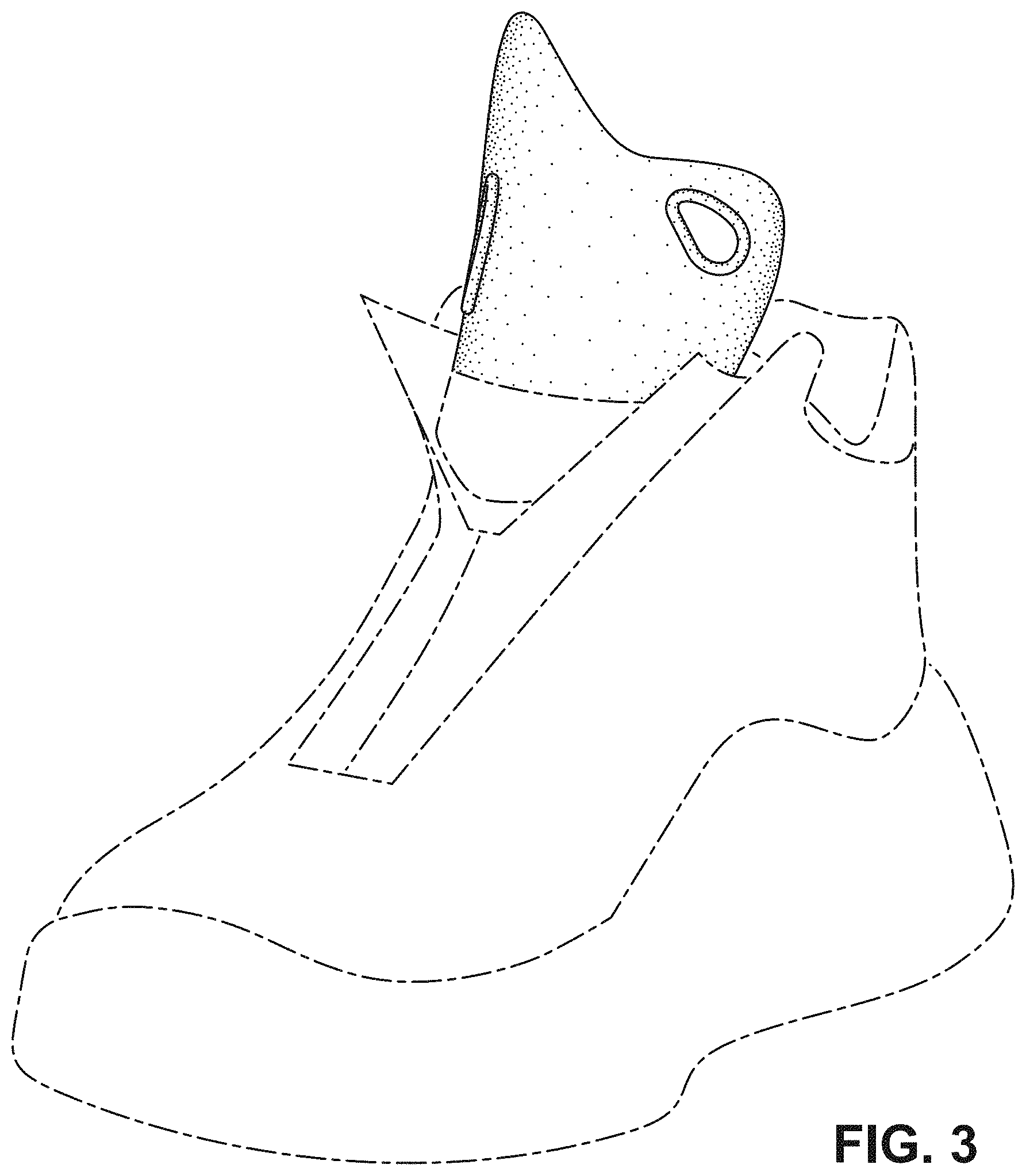 Patent USD1001479 Figure 3 – Shoe