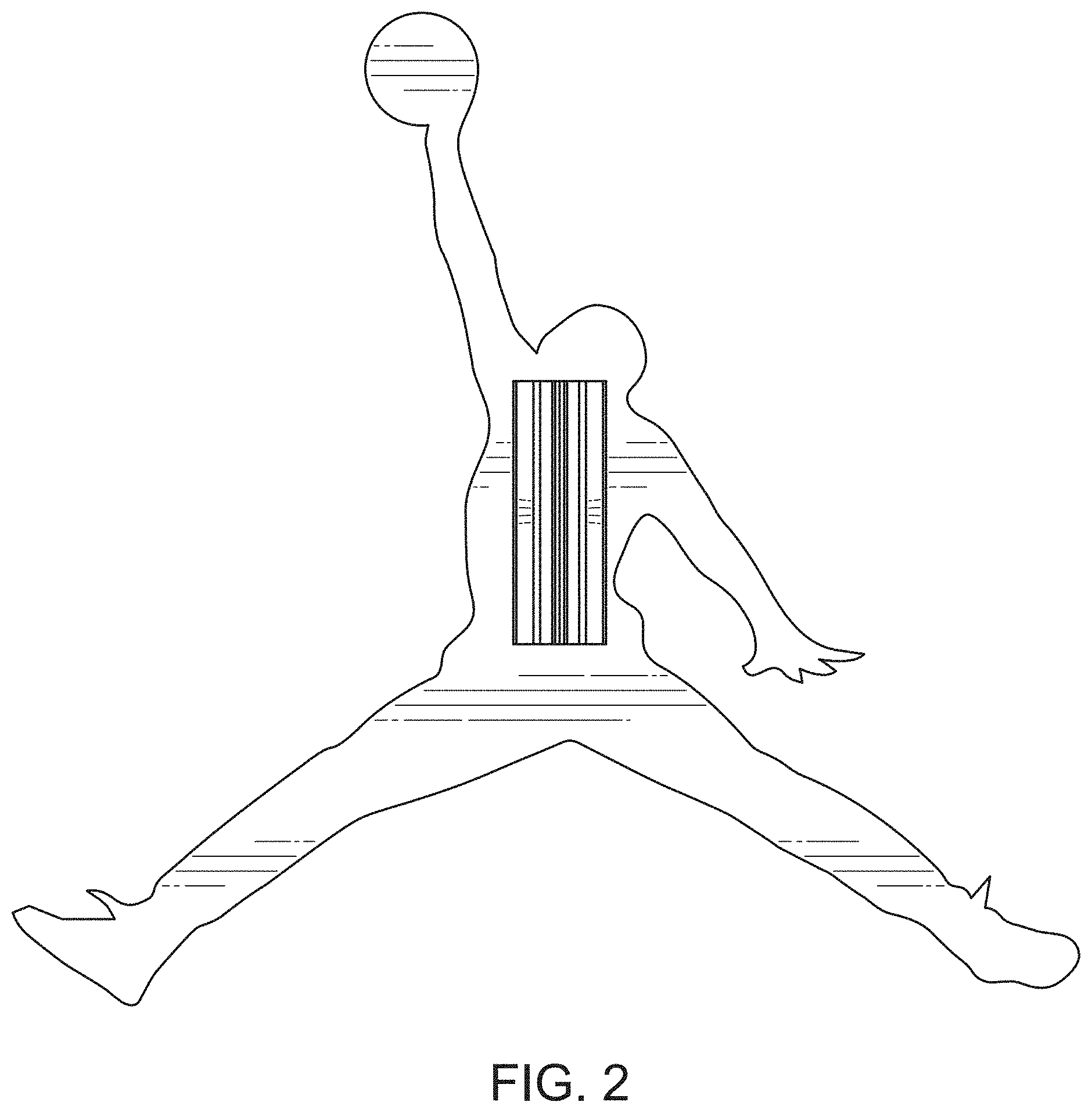 Patent USD1001480 Figure 2 – Decorative clip for laces