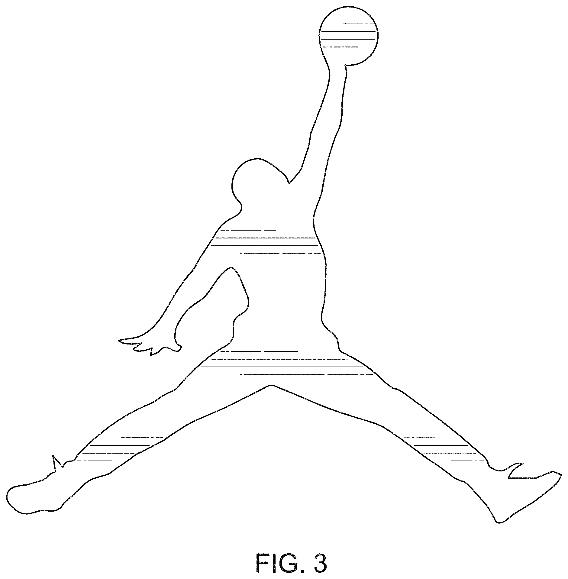 Patent USD1001480 Figure 3 – Decorative clip for laces