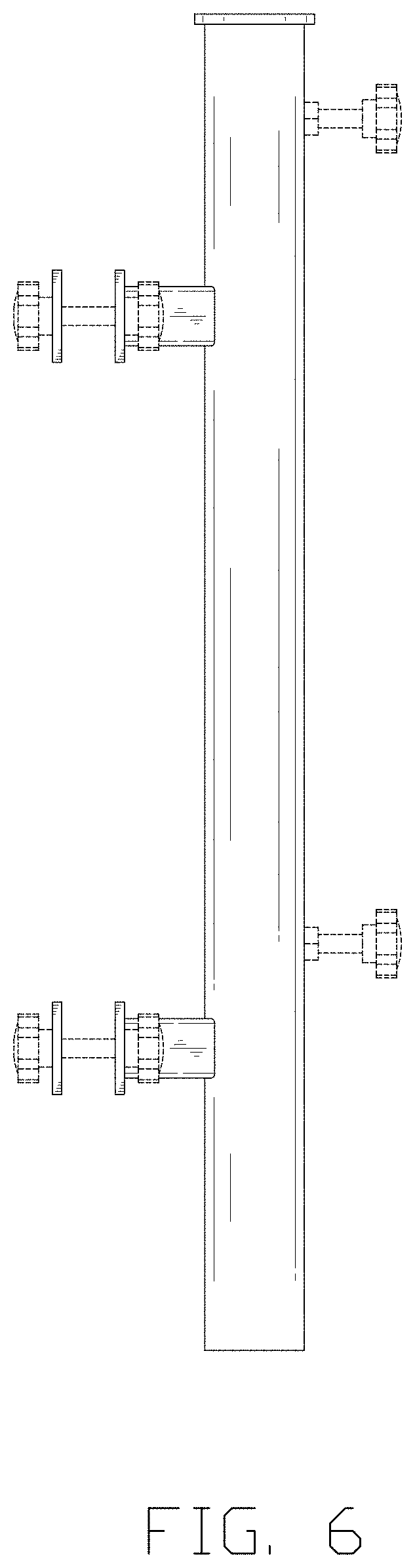 Patent USD1001481 Figure 6 – Umbrella base bracket