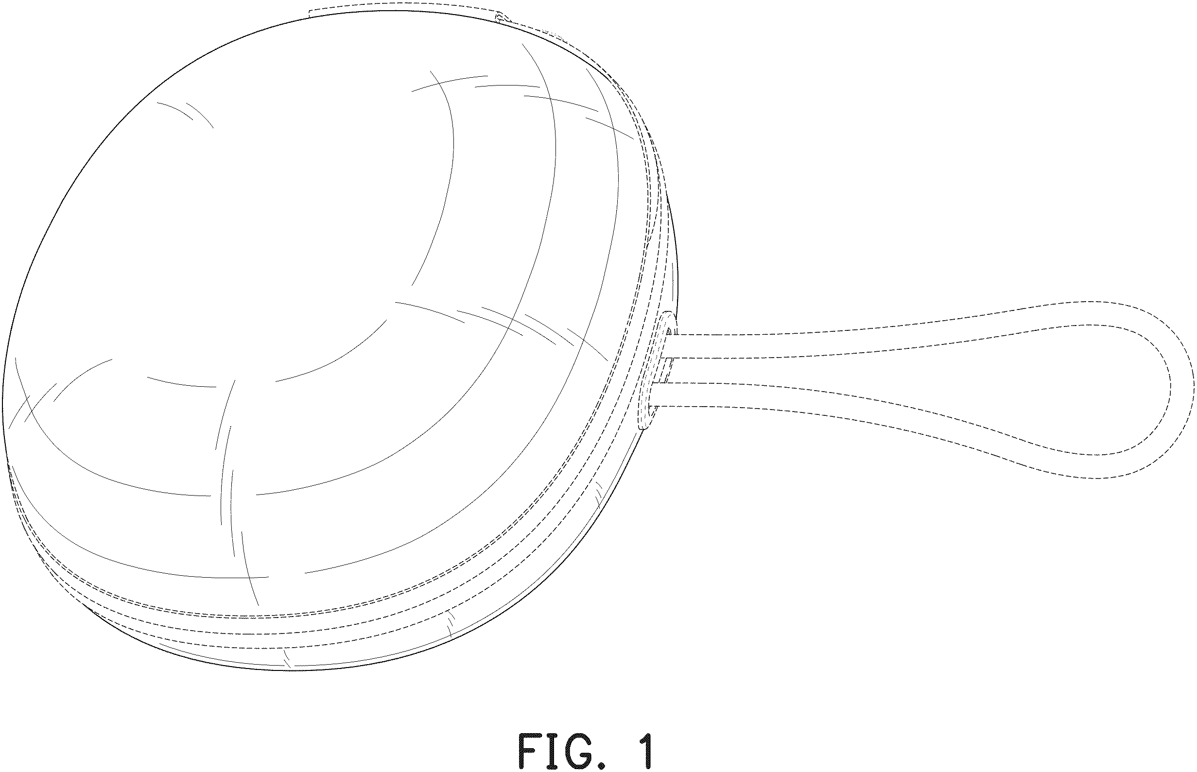 Patent USD1001482 Figure 1 – Storage bag
