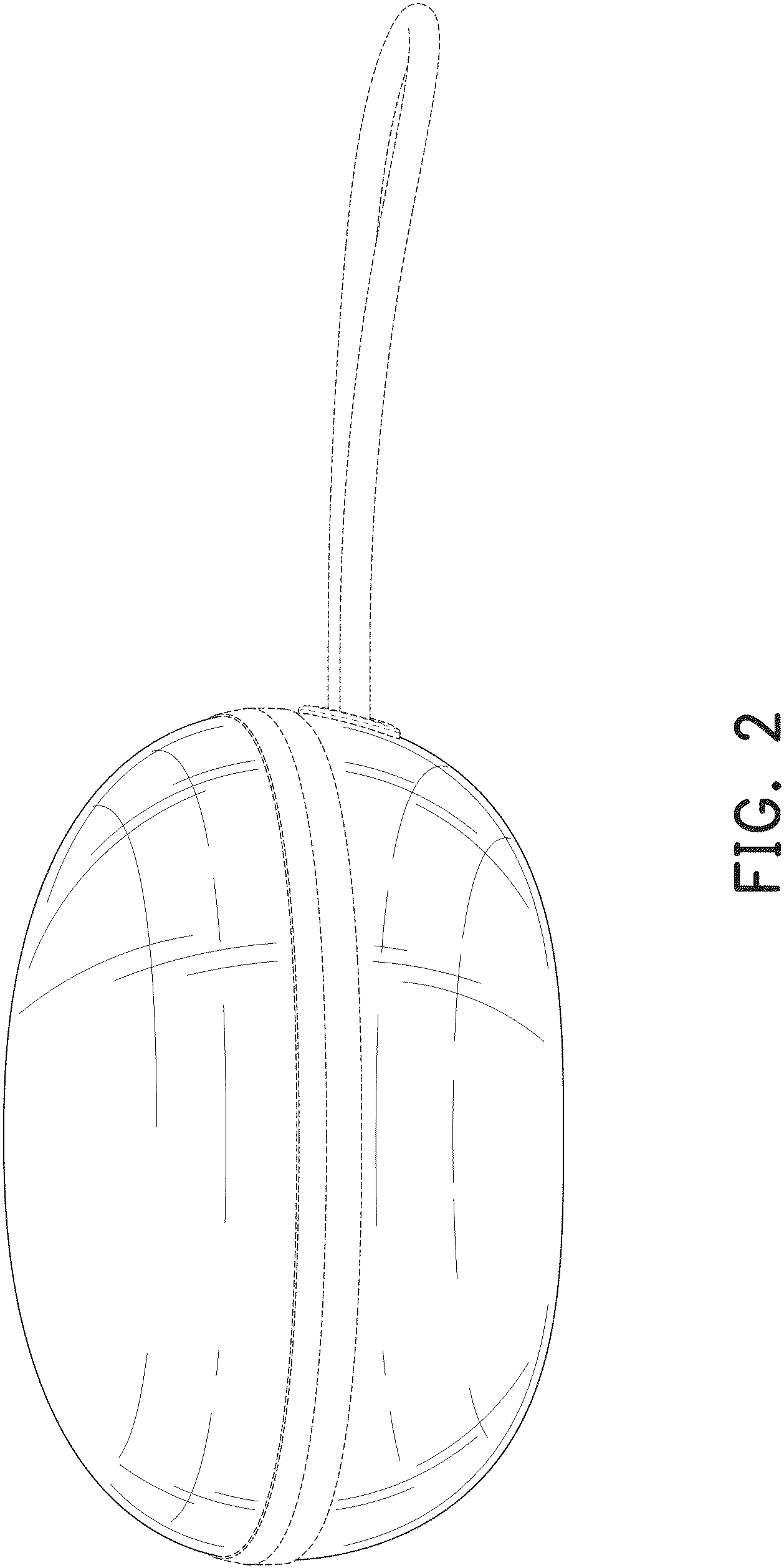 Patent USD1001482 Figure 2 – Storage bag