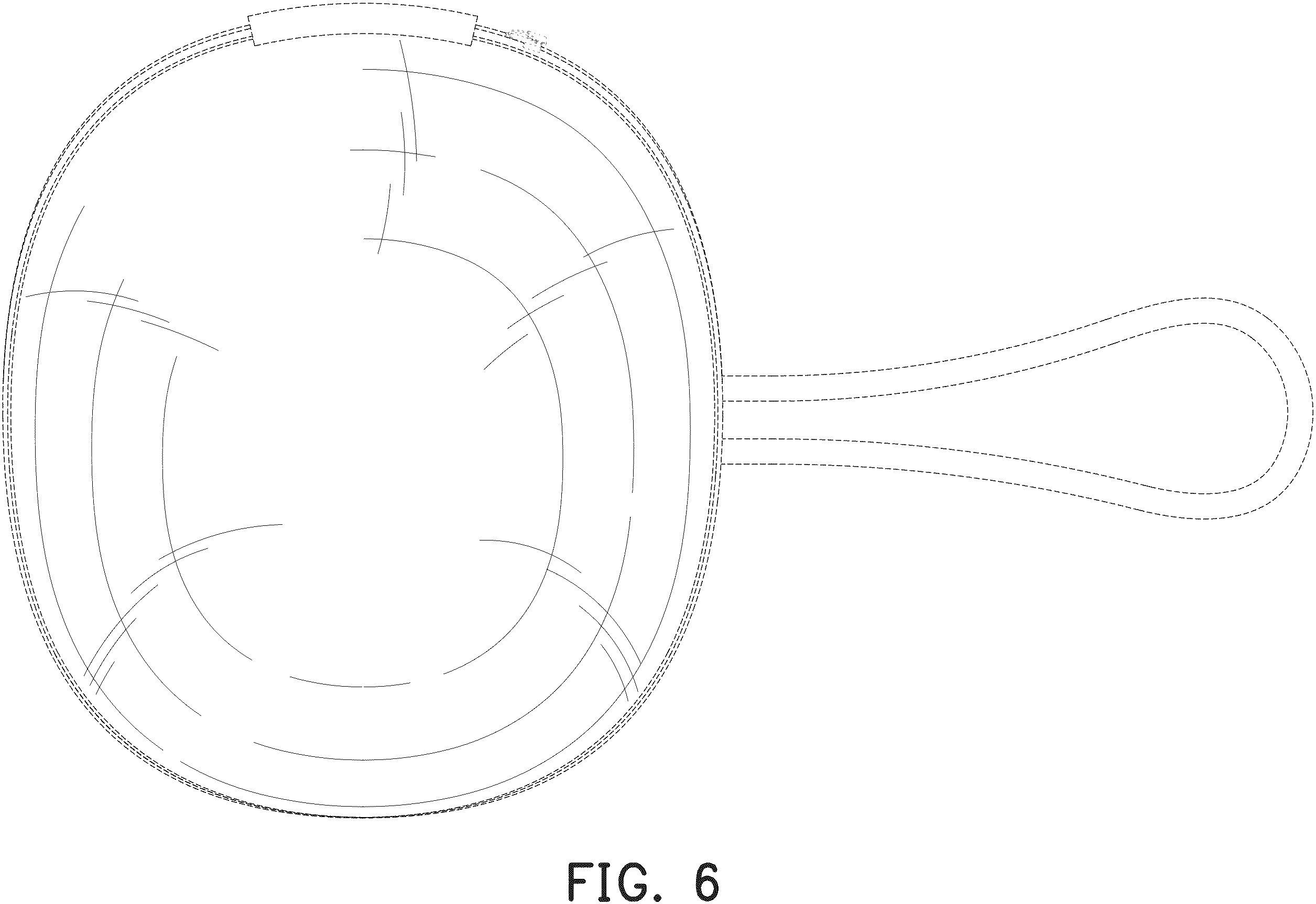 Patent USD1001482 Figure 6 – Storage bag