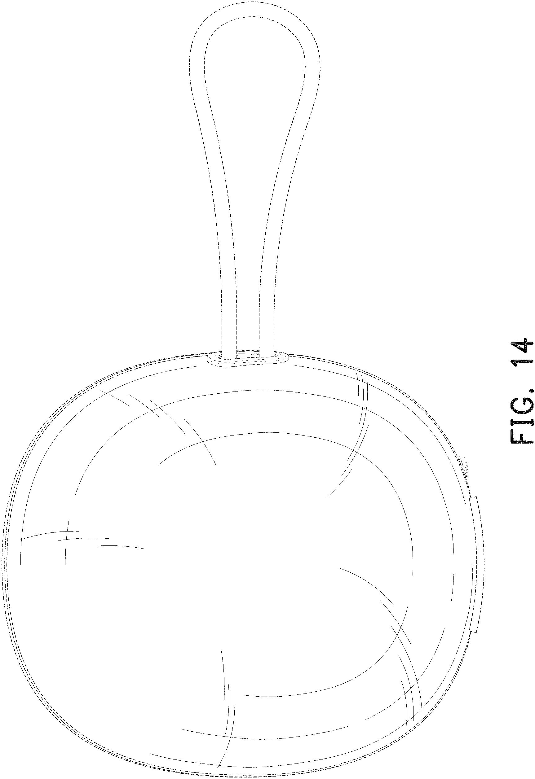 Patent USD1001482 Figure 14 – Storage bag