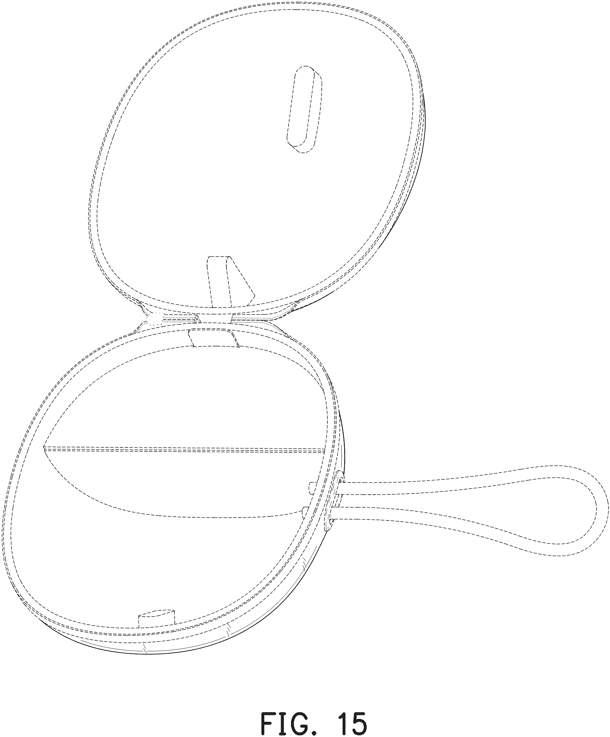 Patent USD1001482 Figure 15 – Storage bag