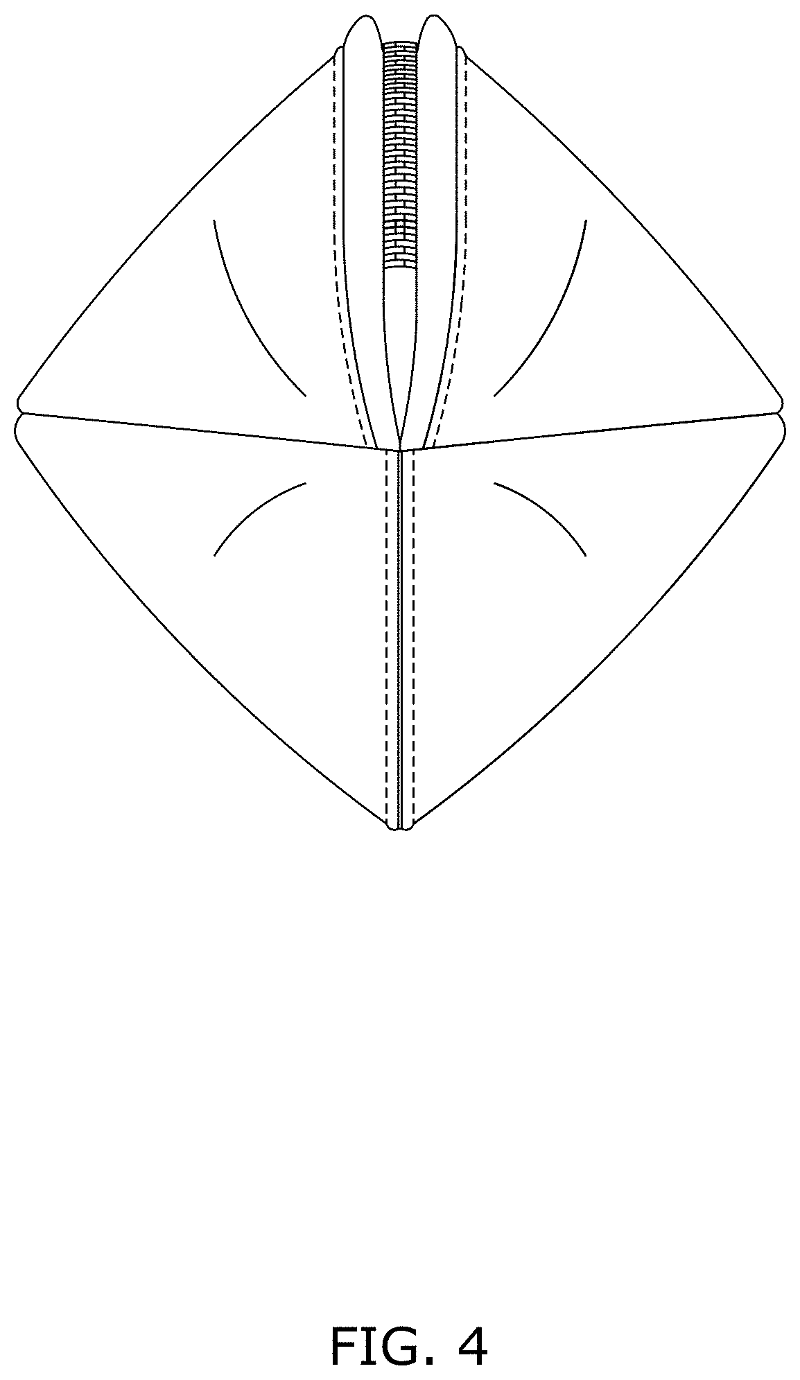 Patent USD1001483 Figure 4 – Breast pump bag