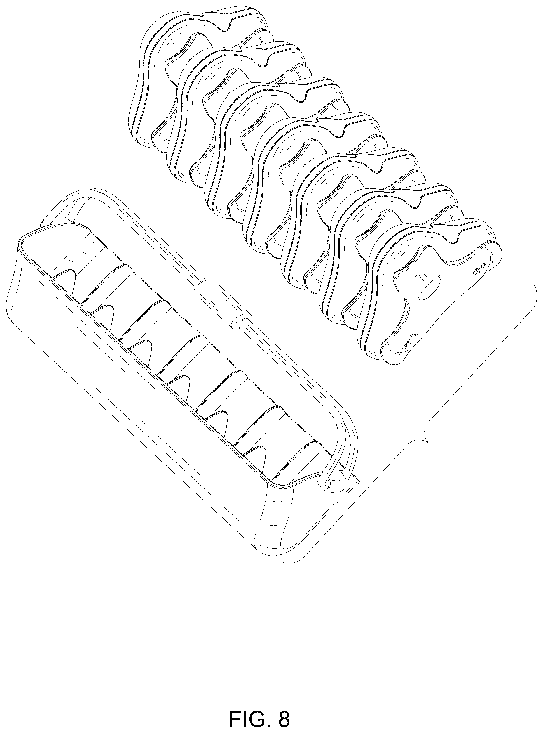 Patent USD1001484 Figure 8 – Pill organizer