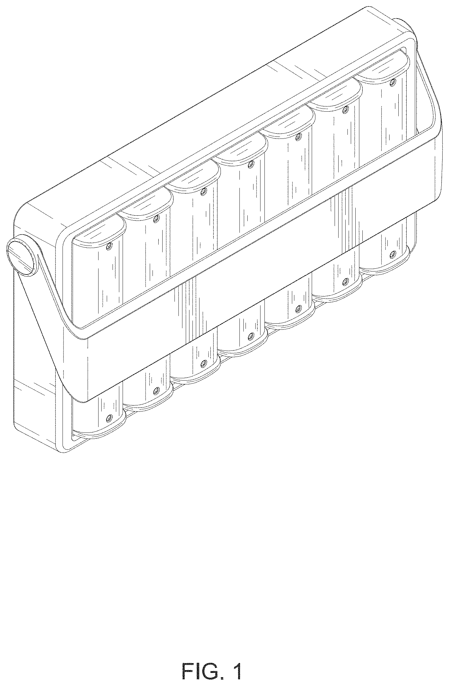 Patent USD1001486 Figure 1 – Pill organizer