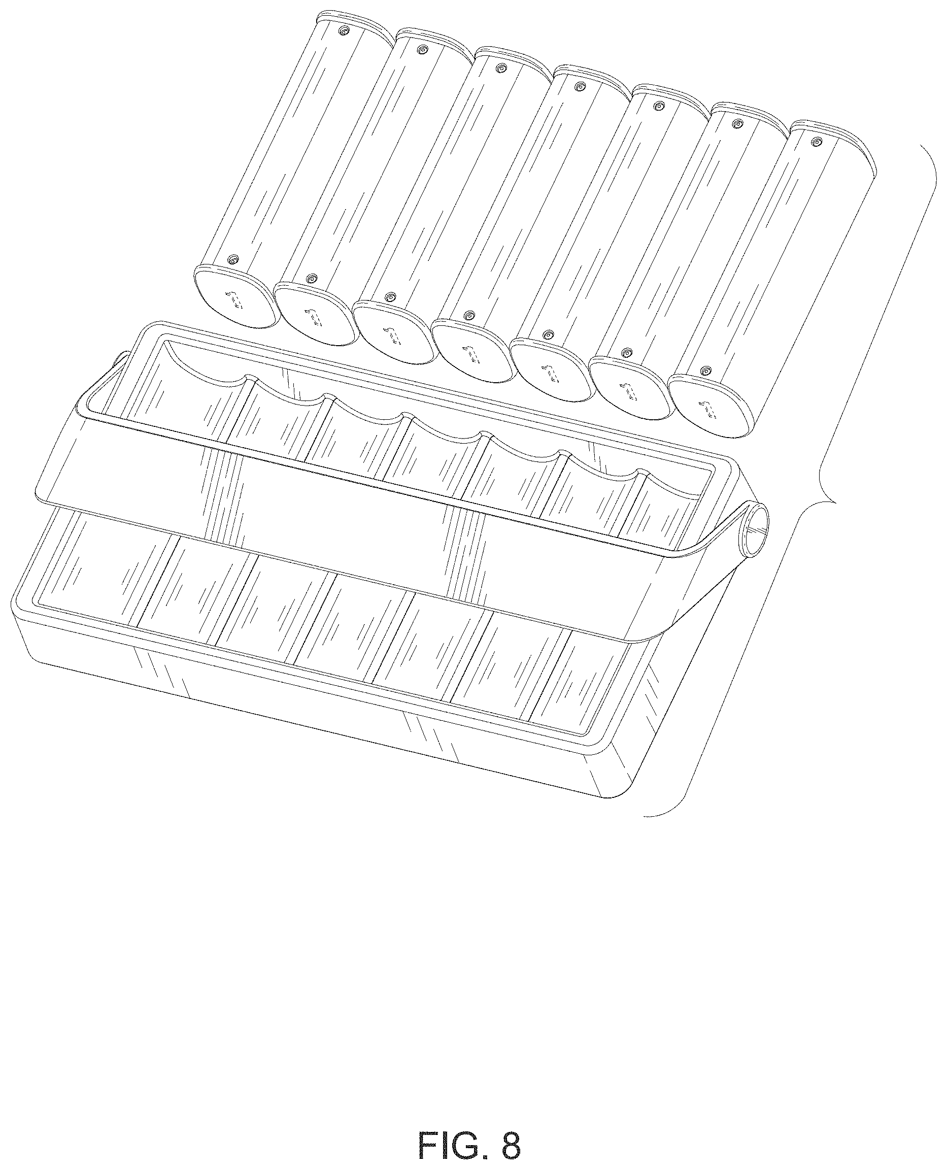 Patent USD1001486 Figure 8 – Pill organizer