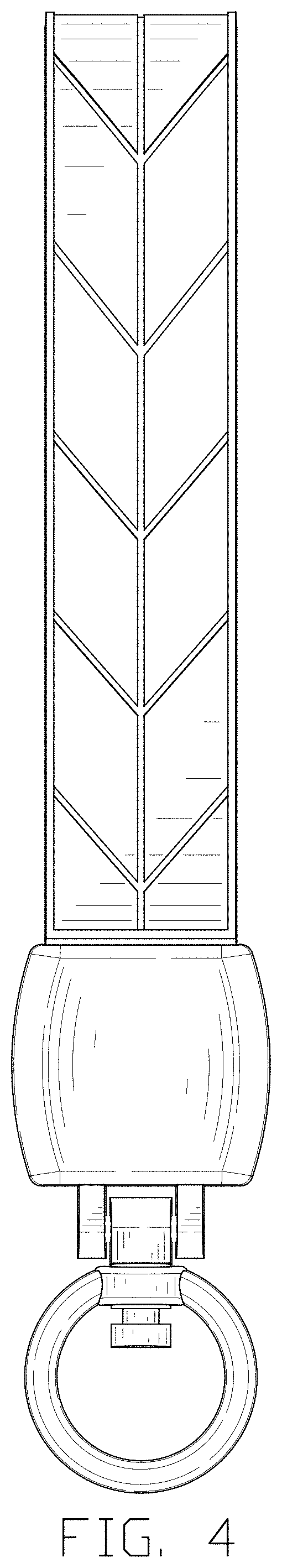 Patent USD1001487 Figure 4 – Key chain