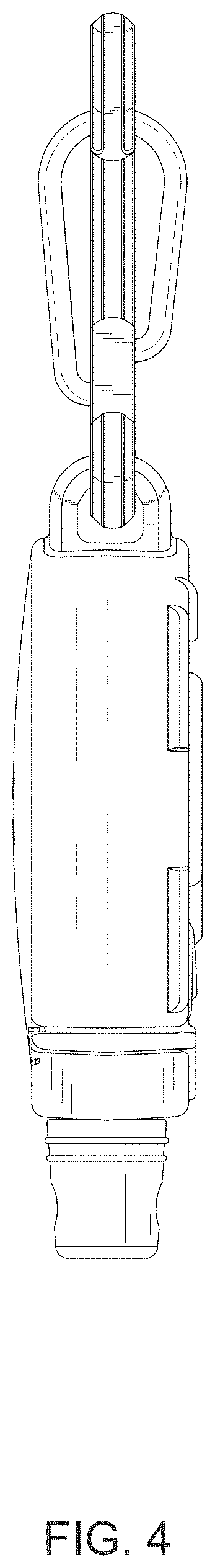 Patent USD1001489 Figure 4 – Retractable keychain