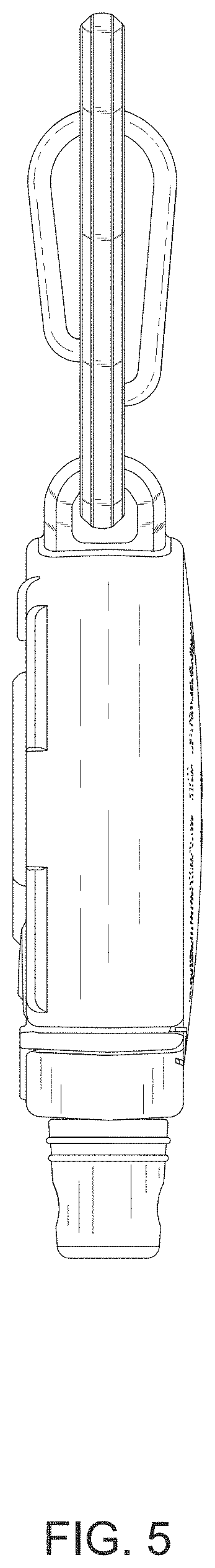 Patent USD1001489 Figure 5 – Retractable keychain